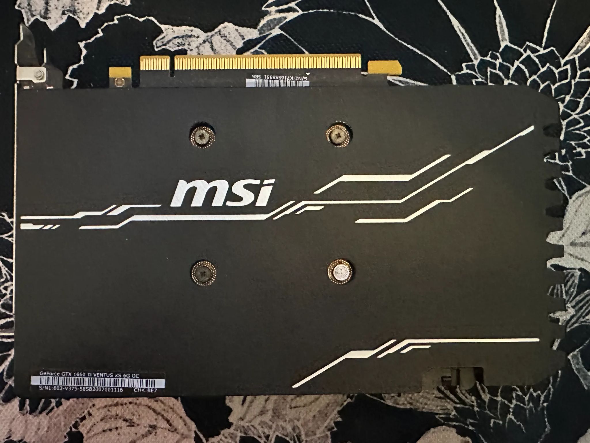 MSI GeForce GTX 1660 Ti 6GB VENTUS XS OC