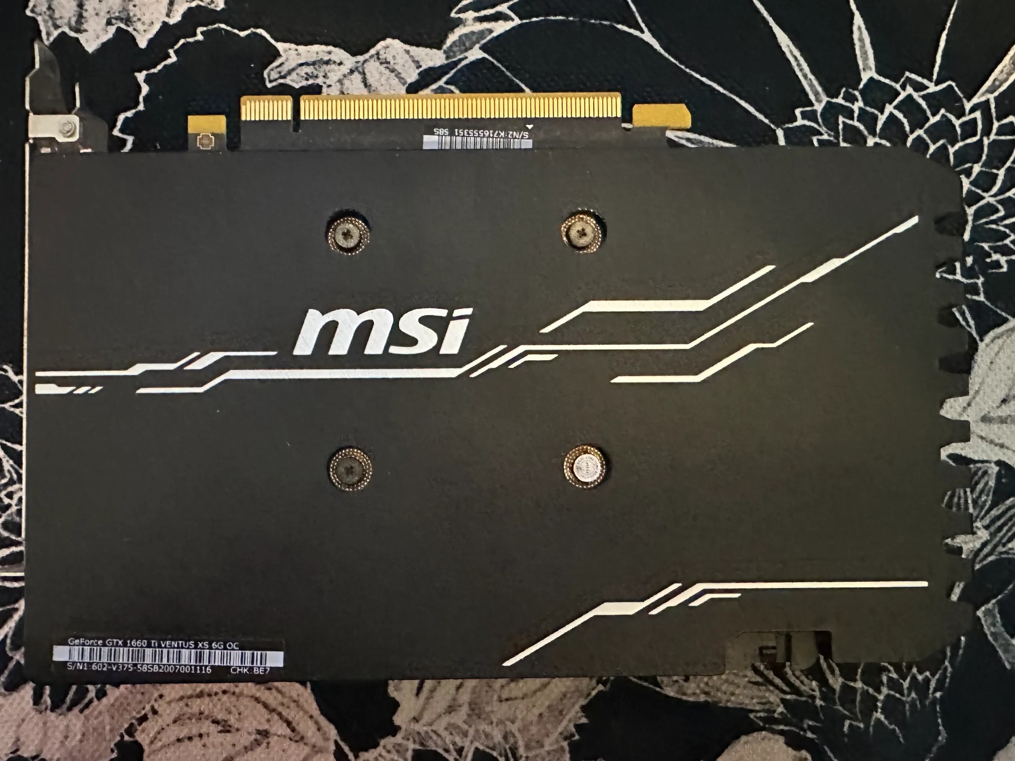 MSI GeForce GTX 1660 Ti 6GB VENTUS XS OC