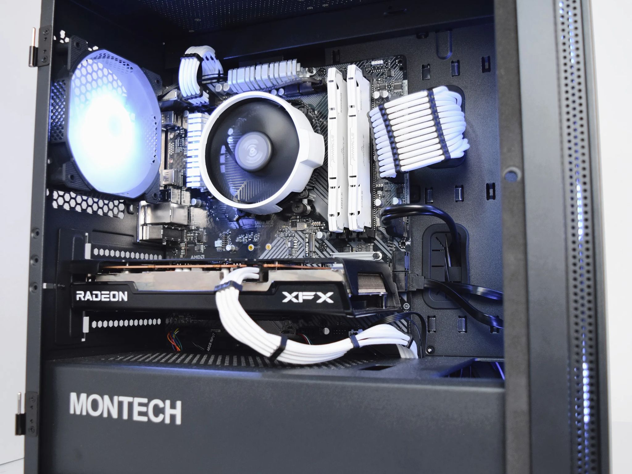 Fresh Build! Ryzen 5 3600 | XFX 6600 8gb (New) | 16gb Ram | 512 gb Storage | Montech Air 100 (New)