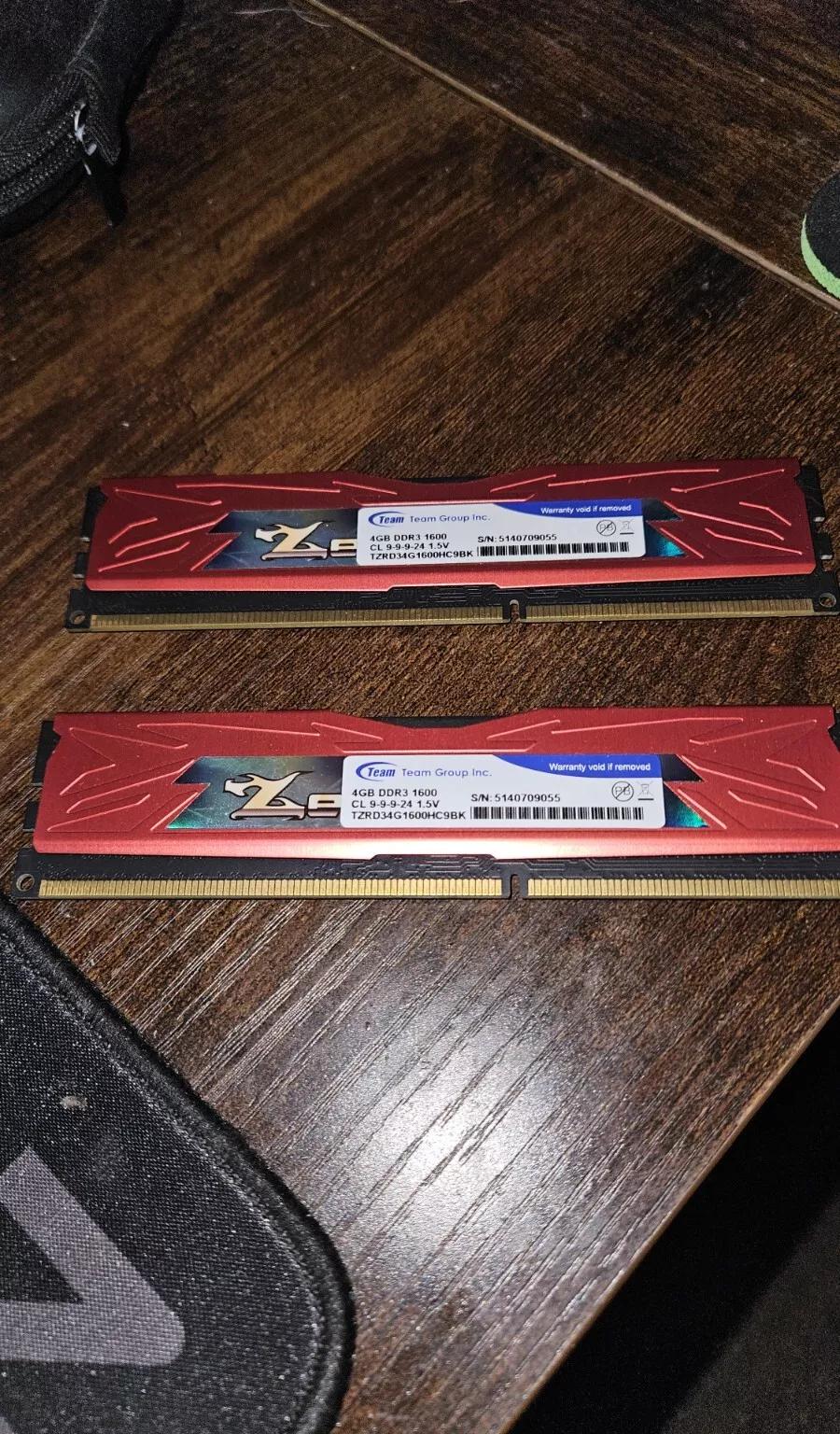 Team Group Zeus DDR3 1600 CL9 Memory 8GB (2x4GB)
