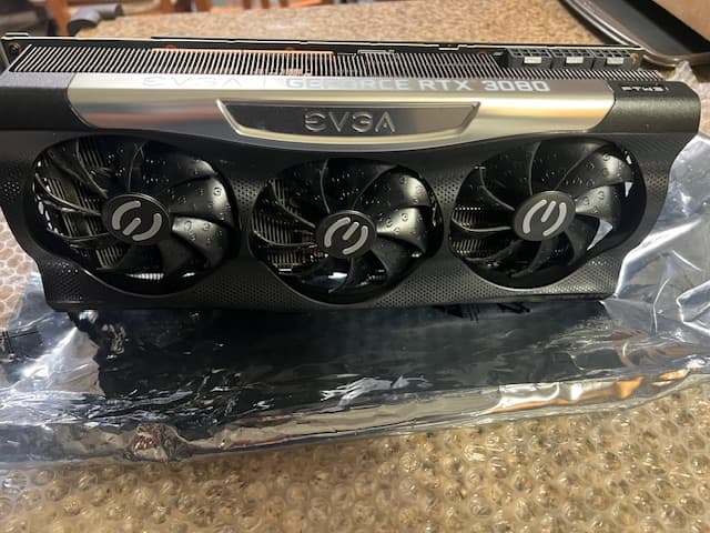 EVGA NVIDIA GeForce RTX 3080 FTW3 Ultra Gaming Triple-Fan 10GB GDDR6X PCIe 4.0 Graphics Card