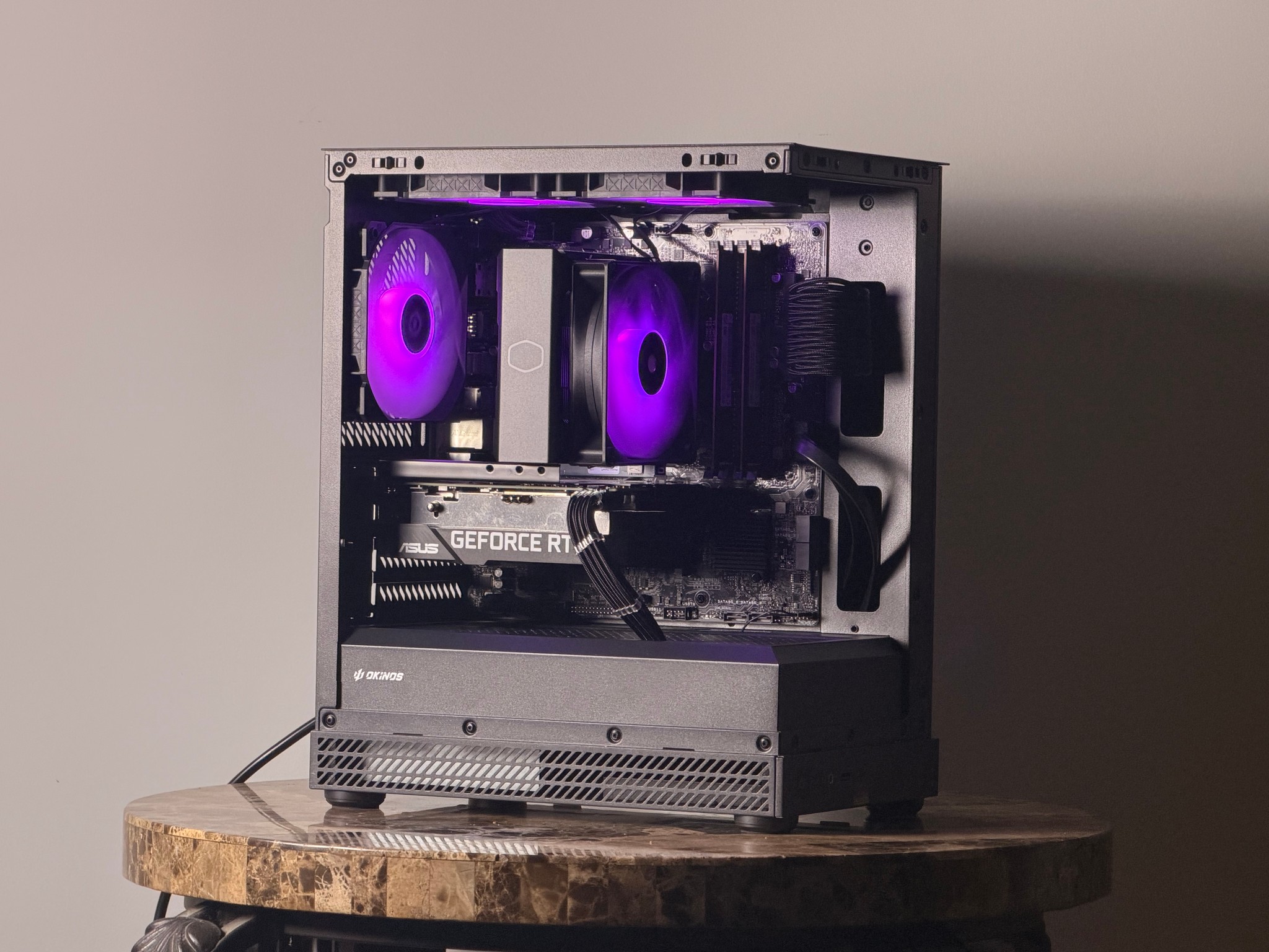 FREE SHIP 🖤🌈 Black RGB Gaming PC | RTX 3060 | Intel Core i7-11700 | 1 TB NVME SSD | 16 GB RAM🌈🖤