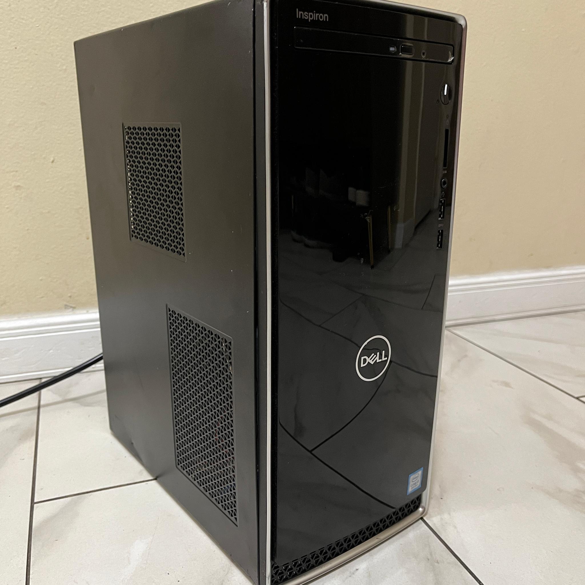 🟠🔥NVIDIA RTX 2070, Intel i7-8700, 16GB RAM, 1 TB Storage, Dell Inspiron 3670 Modded Gaming PC 🟠🖥️