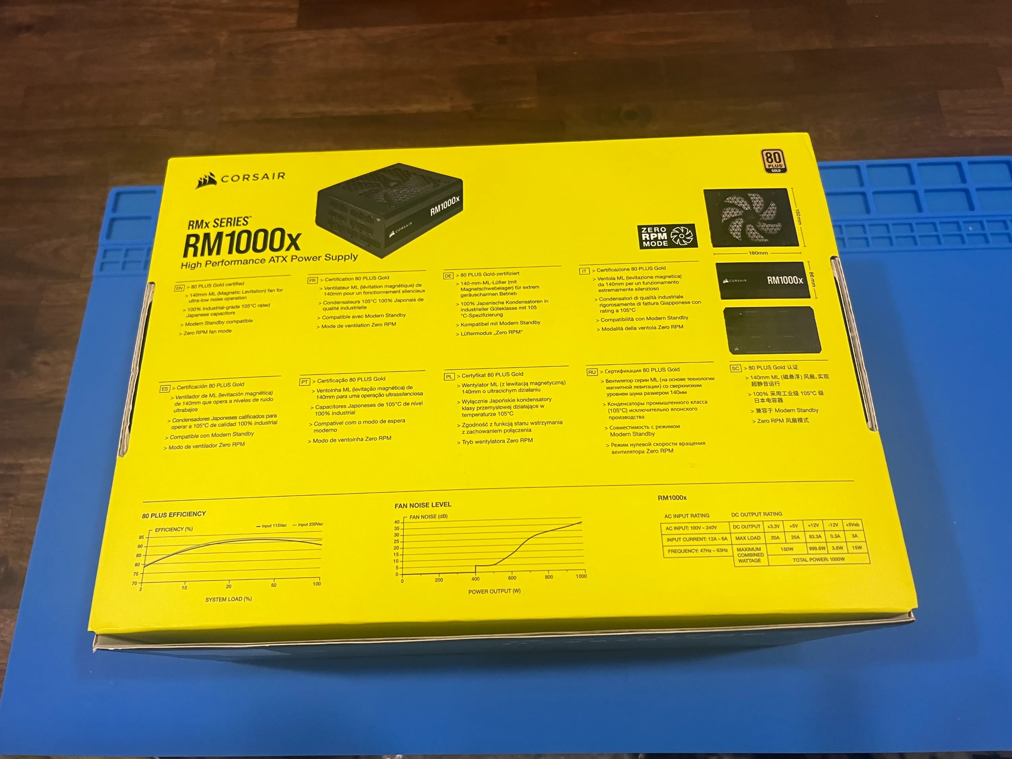 CORSAIR RM1000x ATX POWER SUPPLY