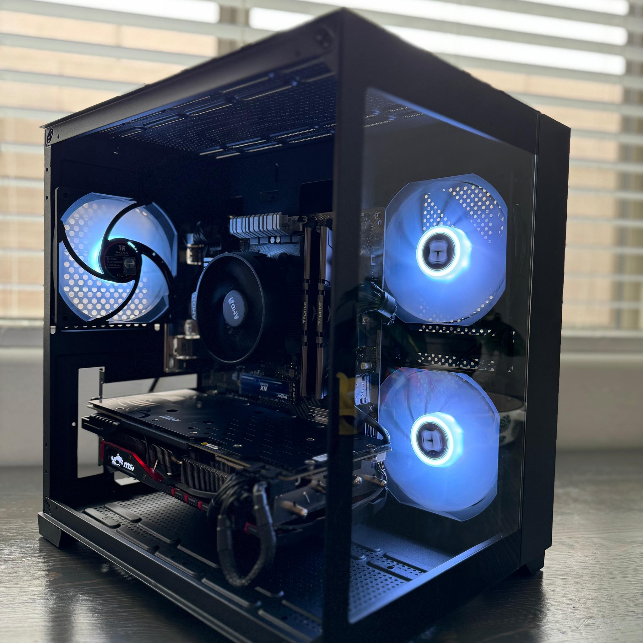 🔥Amazing Performance Gaming pc🔥- Ryzen 5 / Radeon MSI R9 390 / 1TB SSD / 16GB DDR4