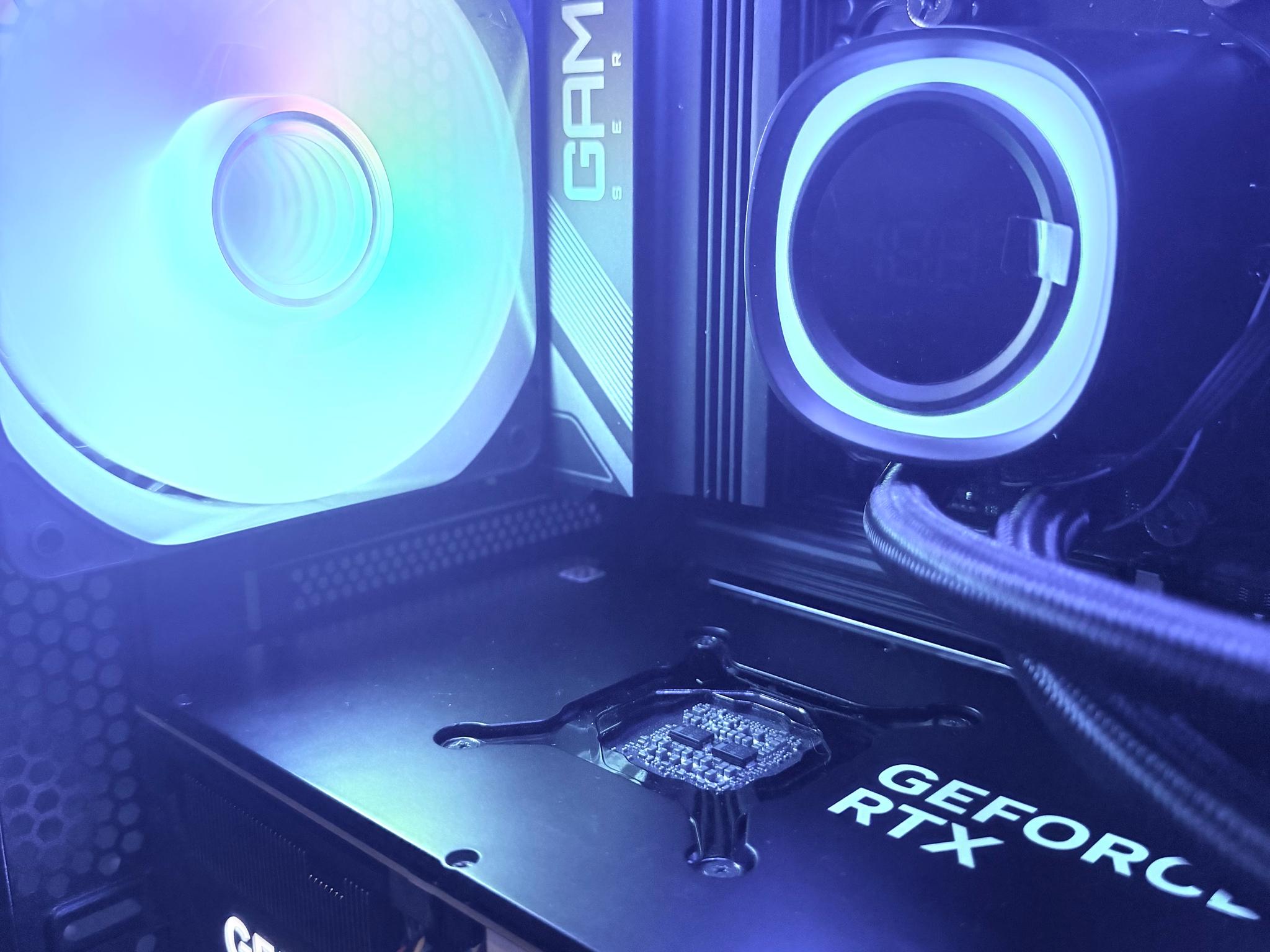 ⚫️"Frozen Timber"🌈| 4K Gaming | RTX 4080 16GB | Ryzen 7 7800X3D | 32GB DDR5 | 2TB SSD | Free Ship
