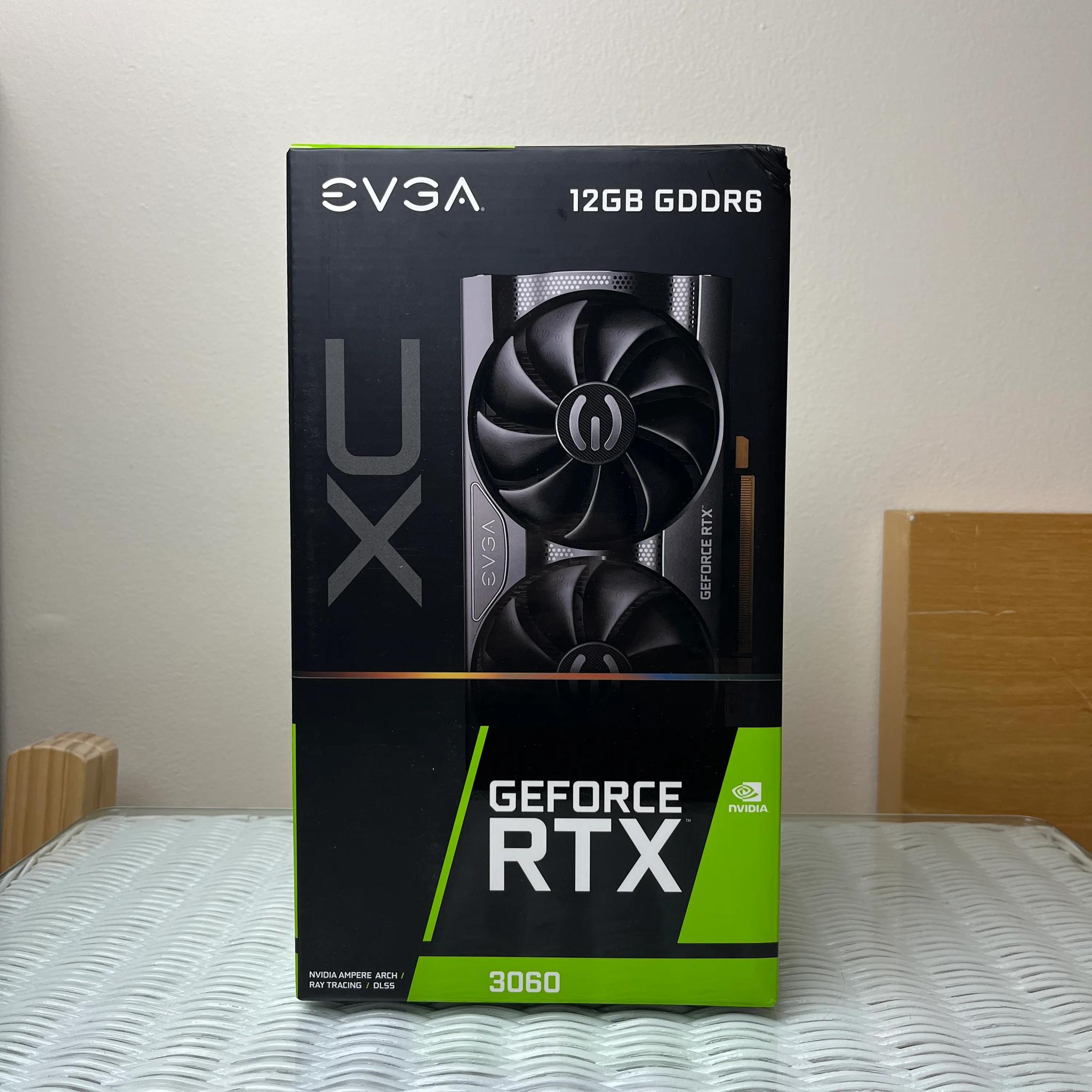 Like new EVGA RTX 3060 12GB GPU