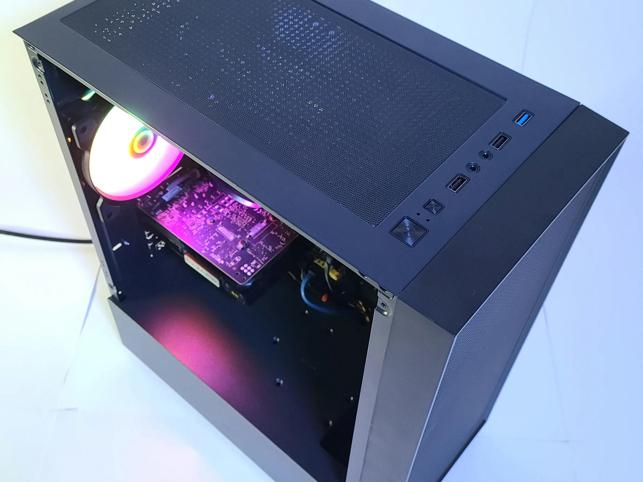 Max5i Gaming PC Custom Windows 10 1000GB ,16Gb, 1050ti Desktop Powerstation