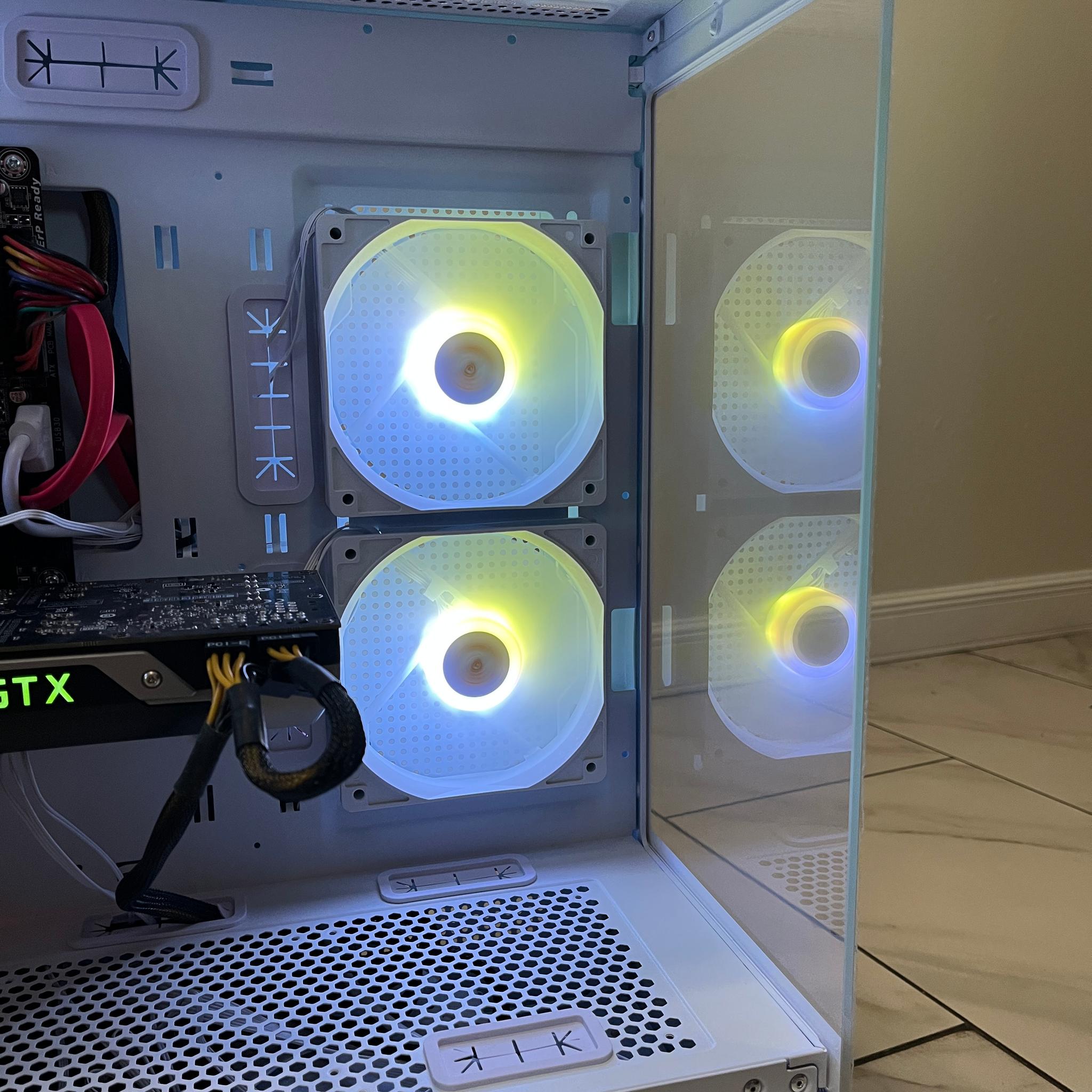 NVIDIA GTX Titan 6GB, Intel i5-7500, 12GB RAM, 870 GB Storage, RGB Gaming PC w/ Wi-Fi & Bluetooth