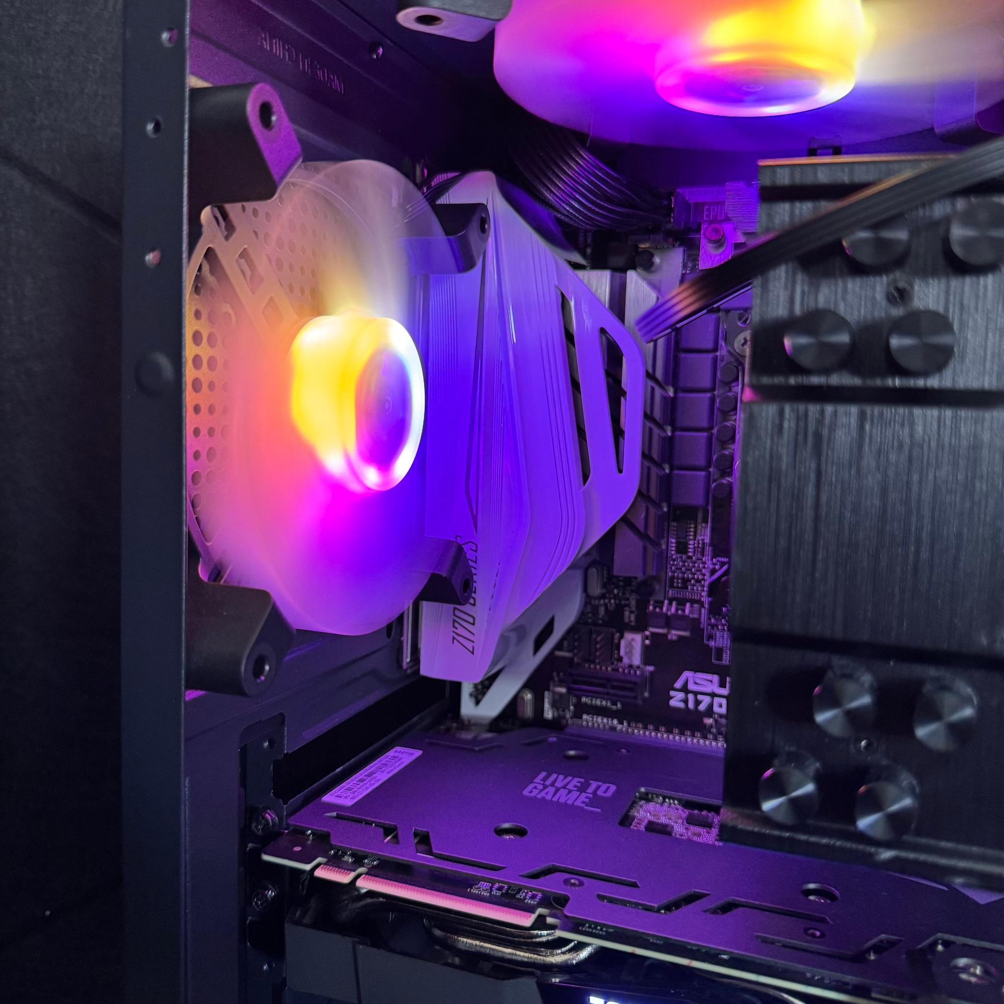 RTX 2070 Super, i7-6700K, 16GB DDR4 3200 MHz, 512GB SSD, ASUS Z170-A, Gaming PC