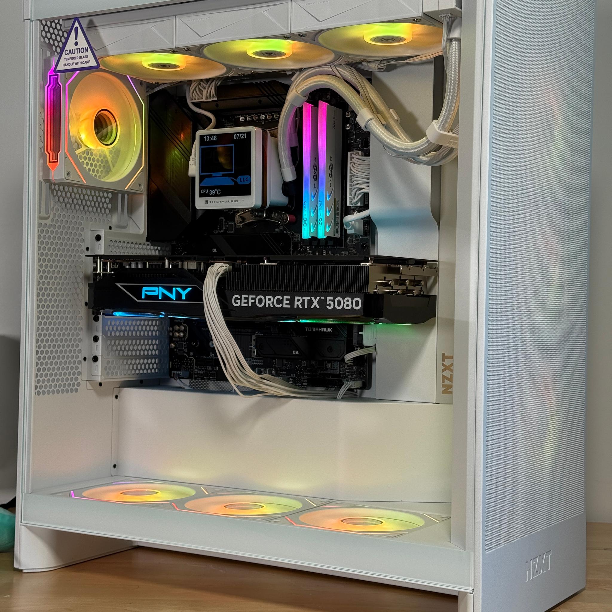 RTX 5080/Ryzen 7 9800x3d Gaming PC