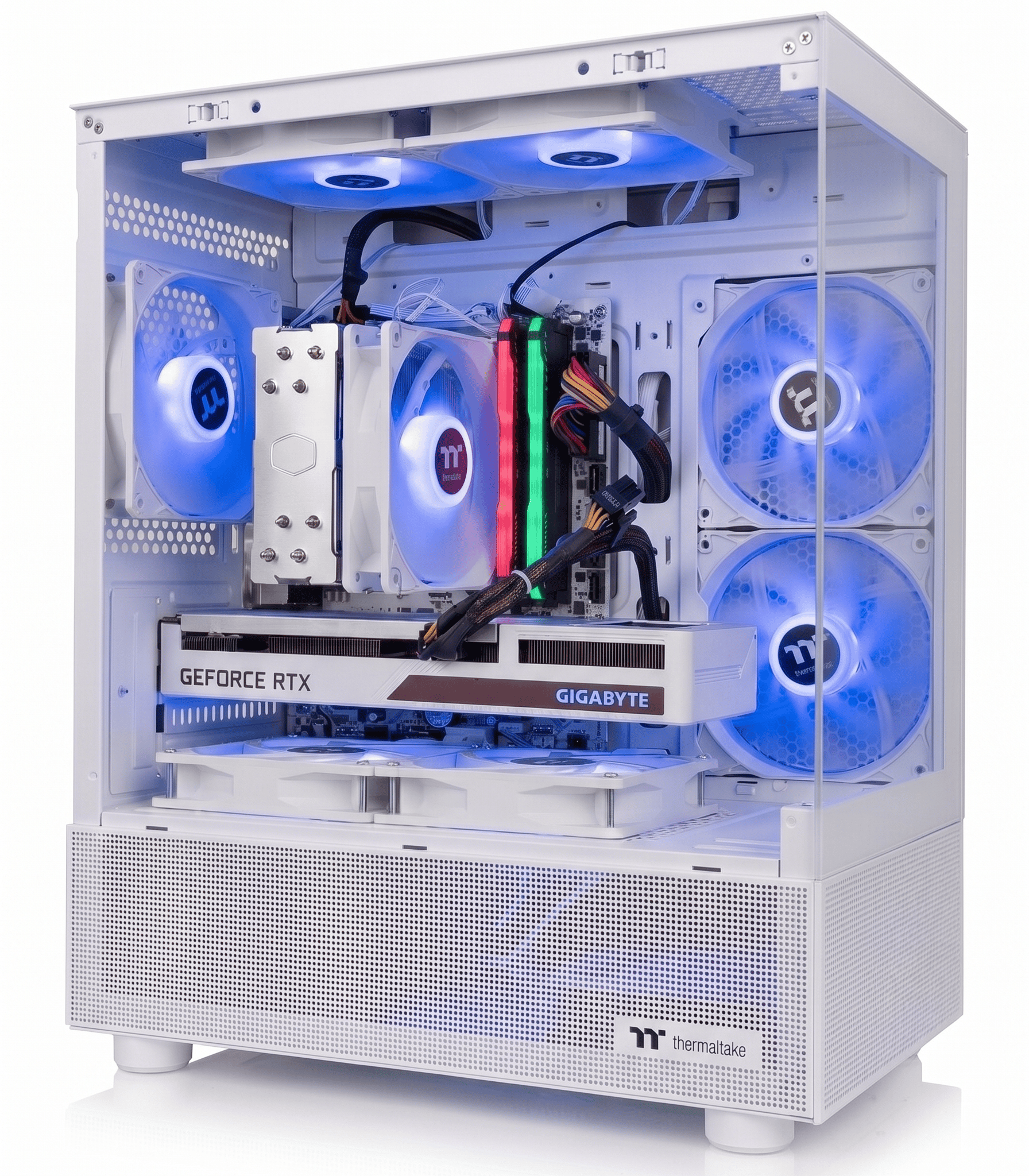 White Out RTX 3060 12GB Gaming PC - Ryzen 5500 | 16 GB DDR4 | 512 GB SSD