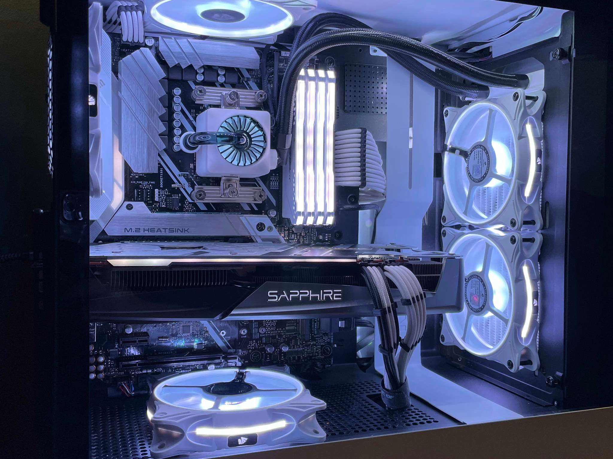 Ryzen 7 + 5700 XT Gaming PC w/ 32GB RAM, 3TB SSD Storage, Windows 10 Pro