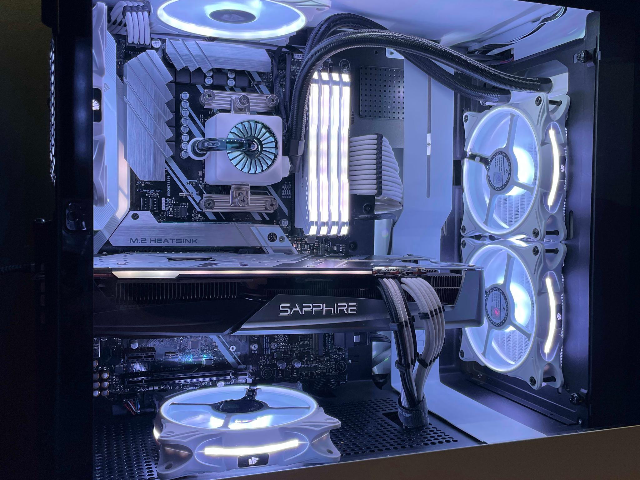 Ryzen 7 + 5700 XT Gaming PC w/ 32GB RAM, 3TB SSD Storage, Windows 10 Pro