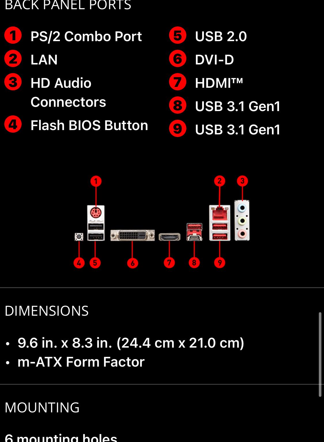 AM4 MSI B450M Gaming Plus (Free WiFi Dongle)