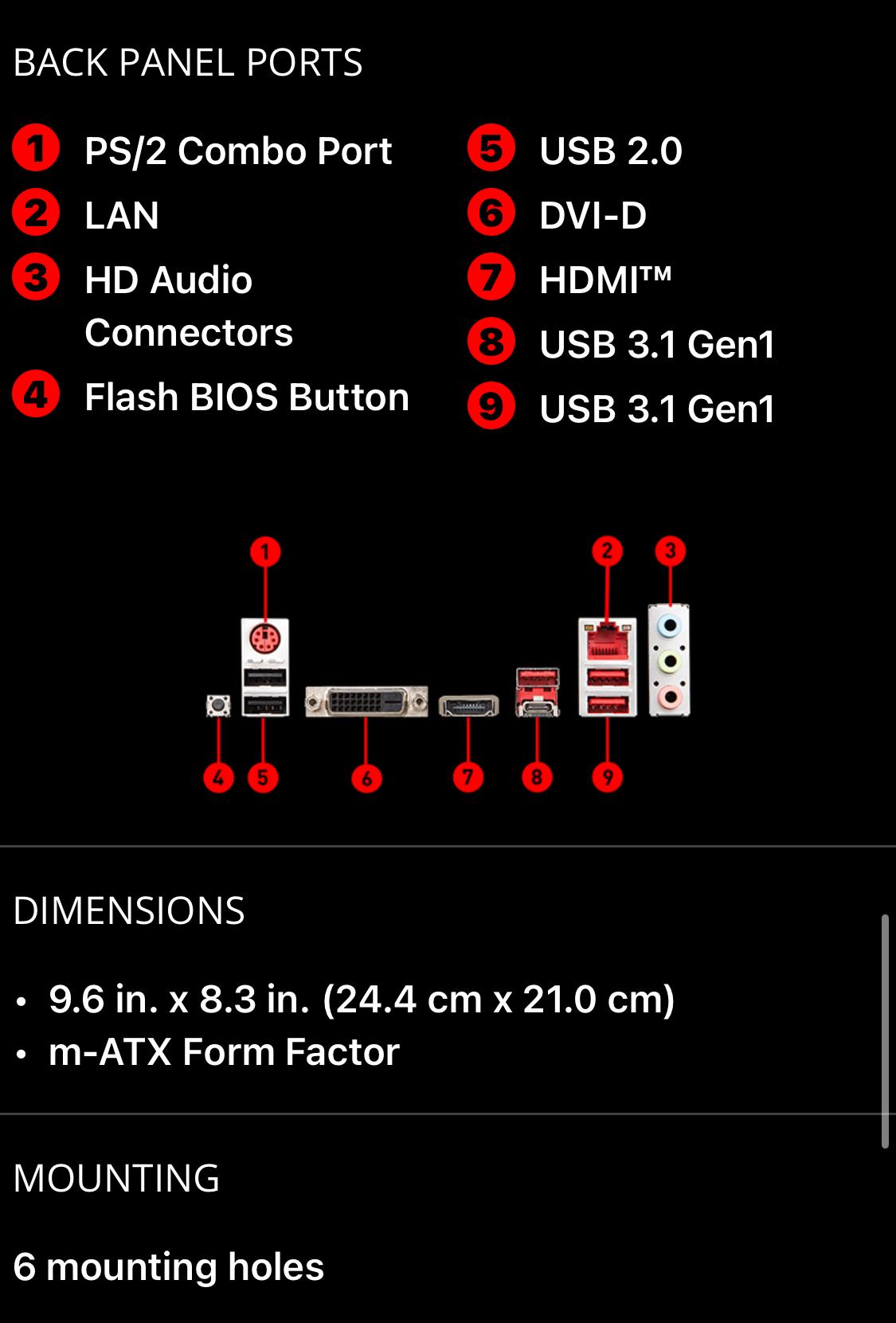 AM4 MSI B450M Gaming Plus (Free WiFi Dongle)