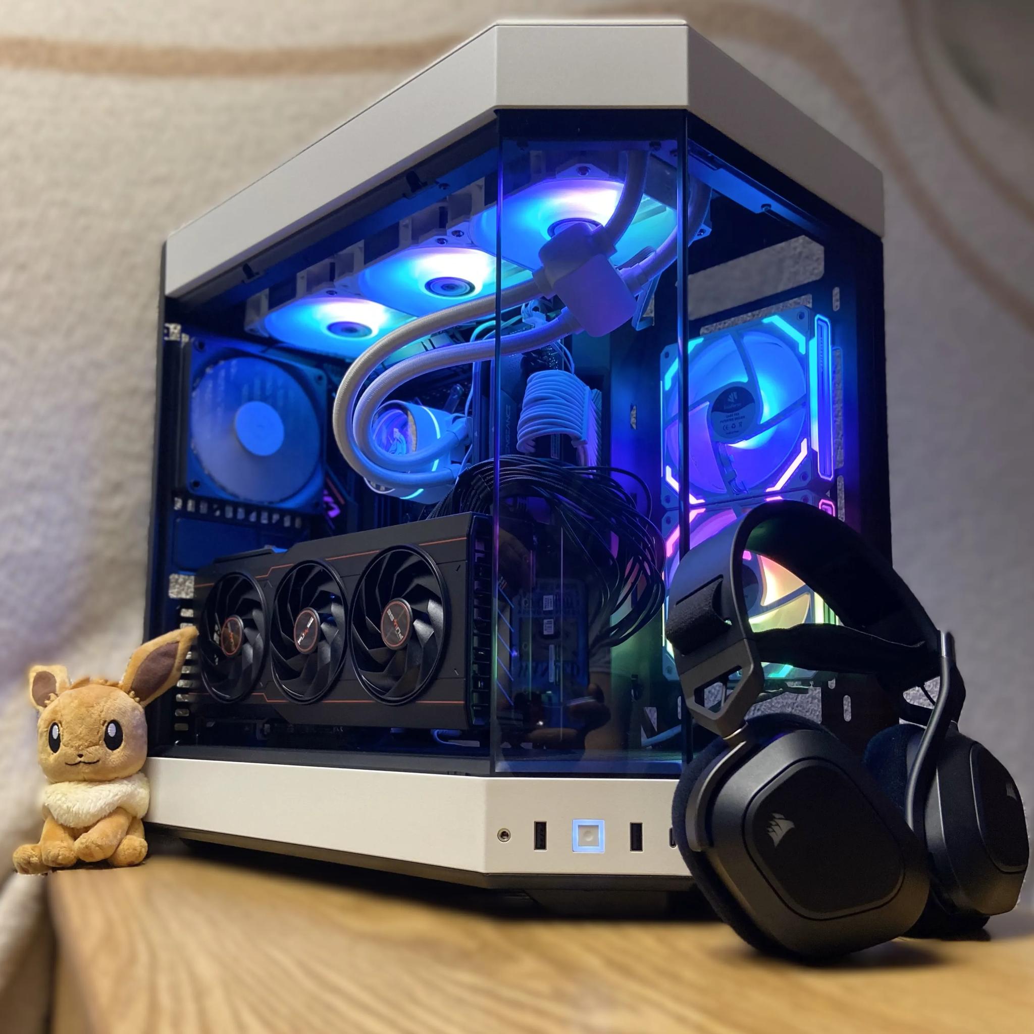rx 7900 xtx, ryzen 7 9800x3d Gaming Pc