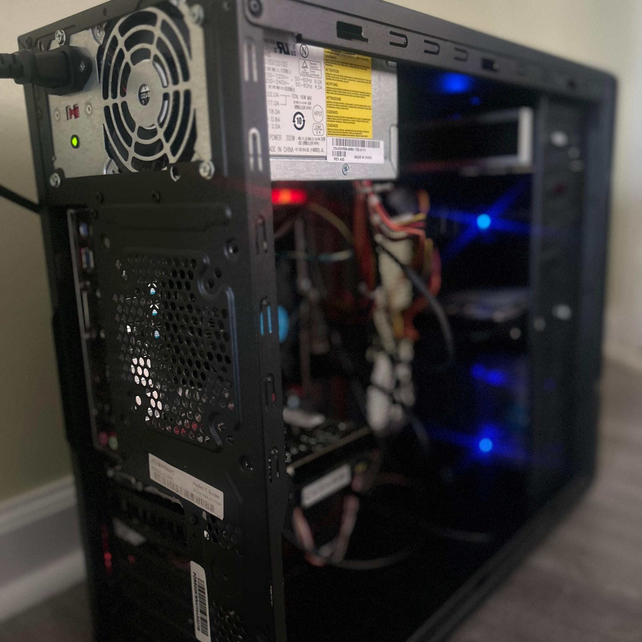 GeForce GTX 1050 Ti Custom Gaming PC - Core i5-7400T, 16GB RAM, 512GB SSD