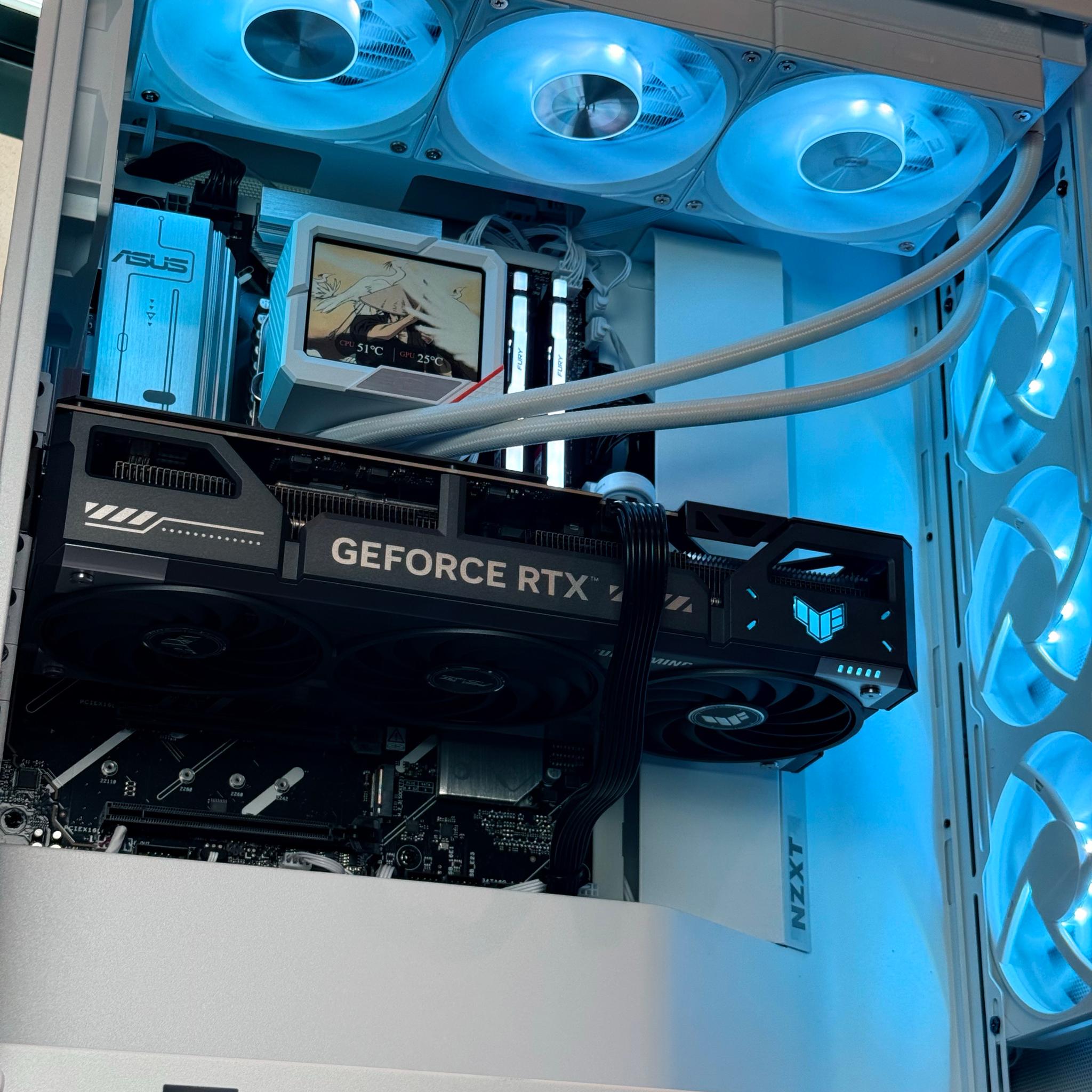 GeForce RTX 5070 Ti Custom Gaming PC - Ryzen 7 7800X3D