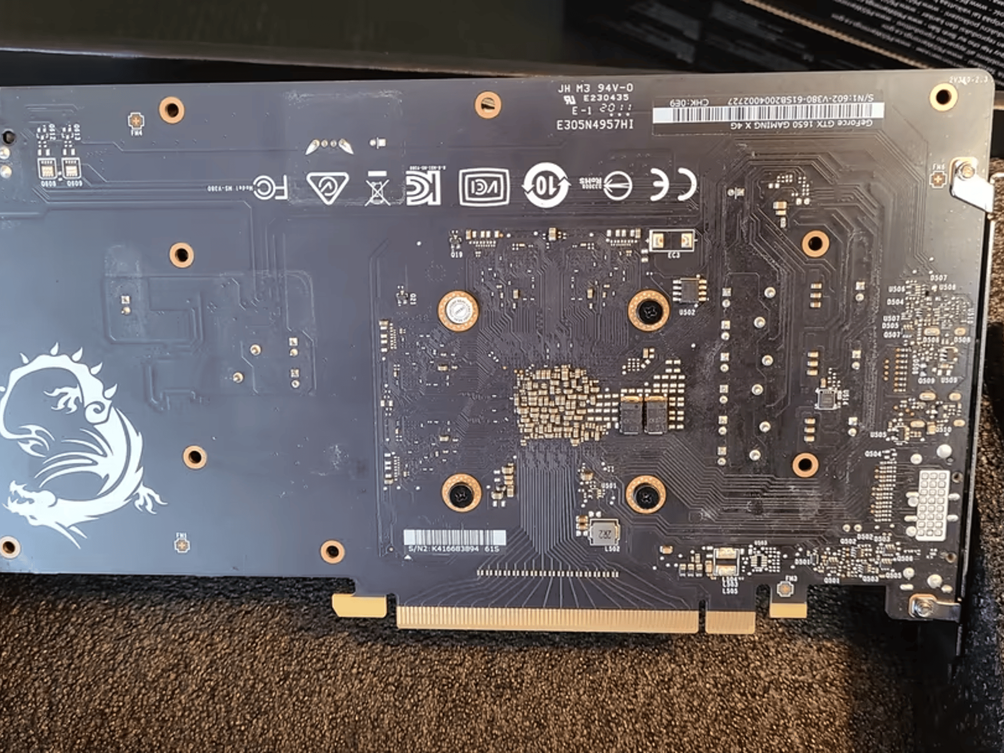MSI GeForce GTX 1650 4GB | GDDR5 Twin FROZR7 Gaming Graphics Card
