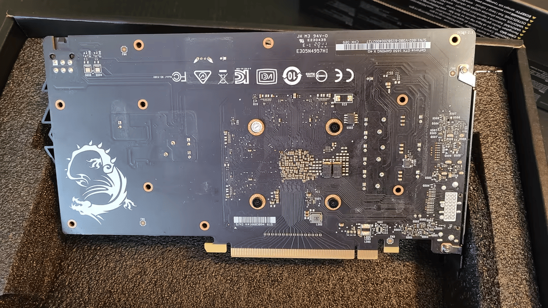 MSI GeForce GTX 1650 4GB | GDDR5 Twin FROZR7 Gaming Graphics Card