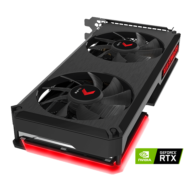 PNY GeForce RTX™ 3060 12GB XLR8 Gaming REVEL EPIC-X RGB™ Dual Fan Edition
