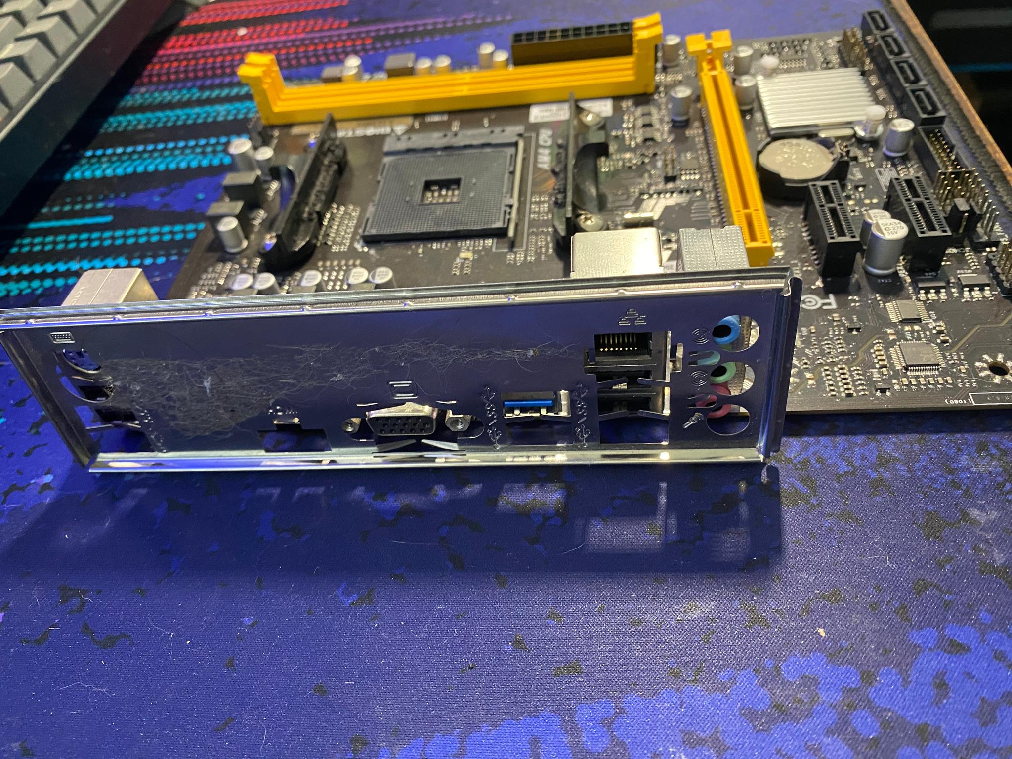 Biostar A320MH PRO Micro ATX AM4 Motherboard Plus Cooler Master Cooler