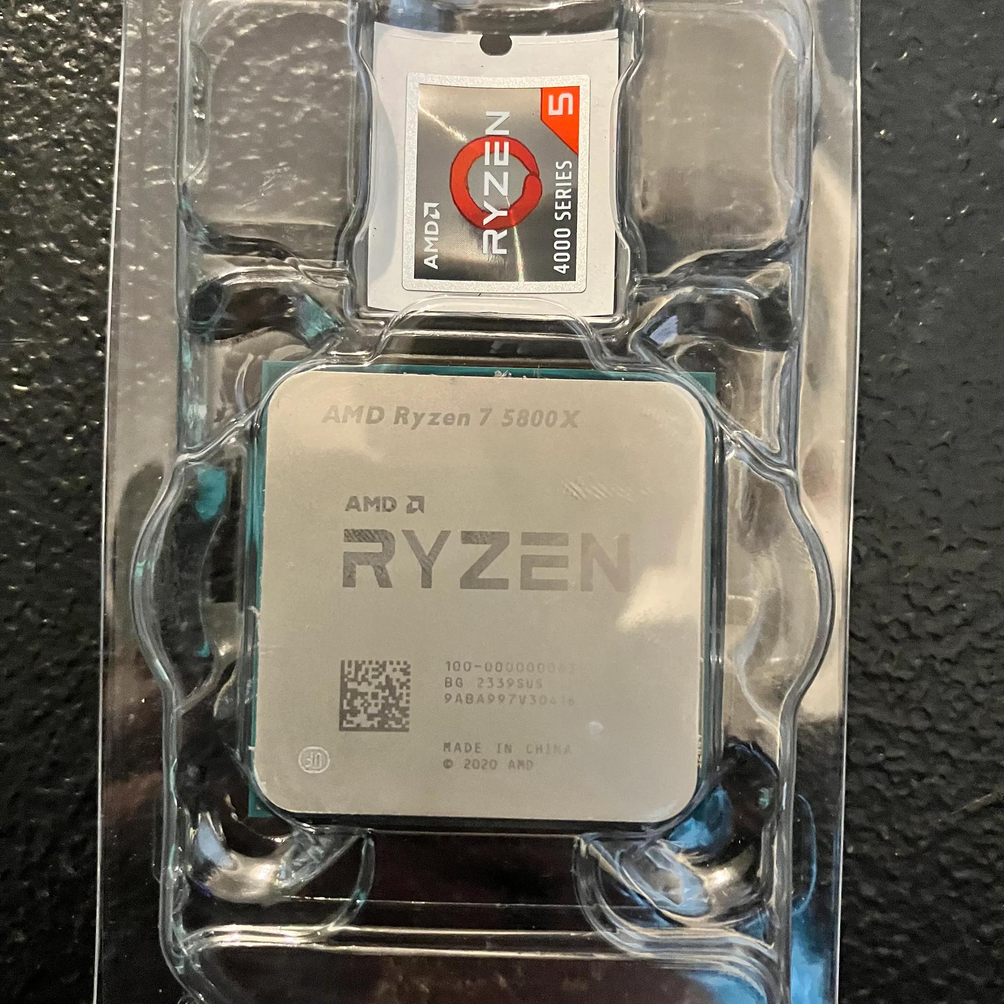 AMD Ryzen 7 5800x 8 Core 16 Thread Processor