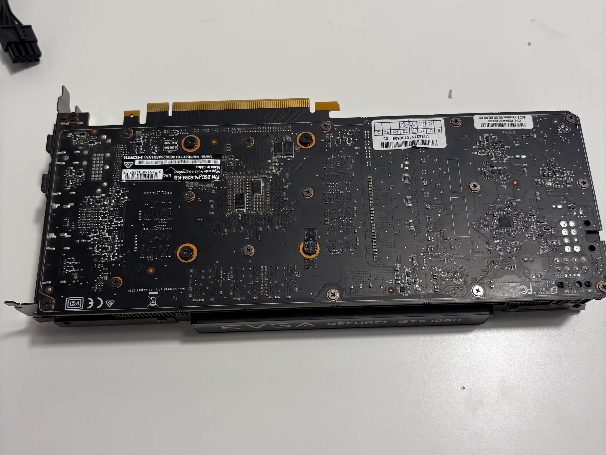 *No Boot* EVGA GTX 1060 6GB