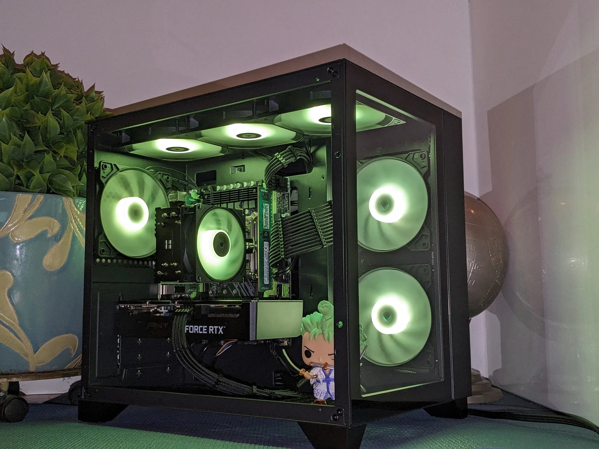 ⚔️🗡️“Roronoa Zoro” | RTX3050⚫️|(Intel)14-cores 28-threads| 16GB DDR4 RAM| Crucial SSD| Windows 11
