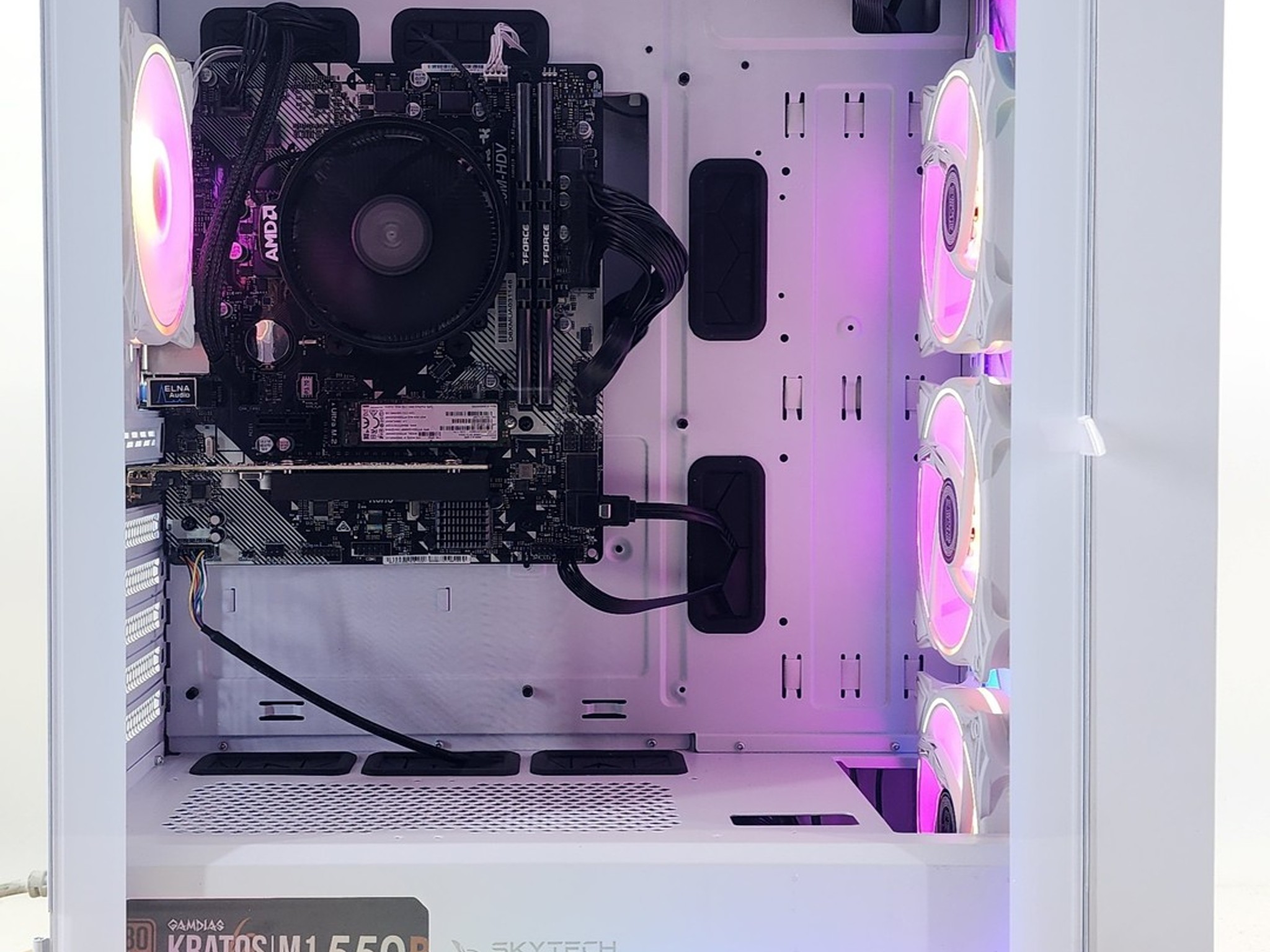 Gaming PC Ryzen 3 1300X 16GB RAM 256GB SSD+1TB HDD GT 1030 2GB Win11 Computer