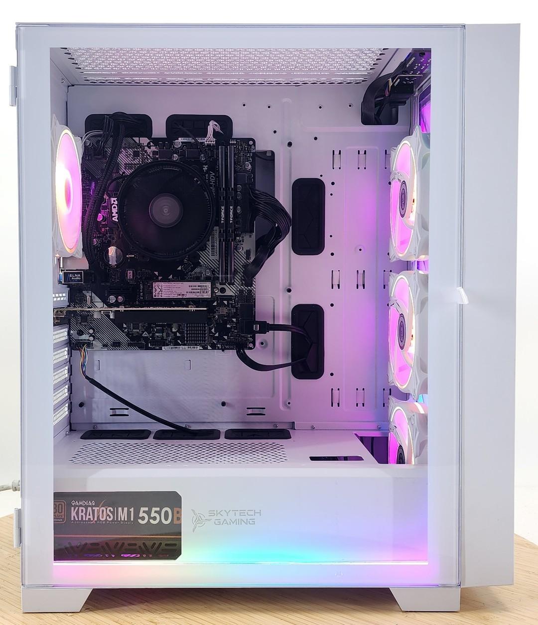 Gaming PC Ryzen 3 1300X 16GB RAM 256GB SSD+1TB HDD GT 1030 2GB Win11 Computer
