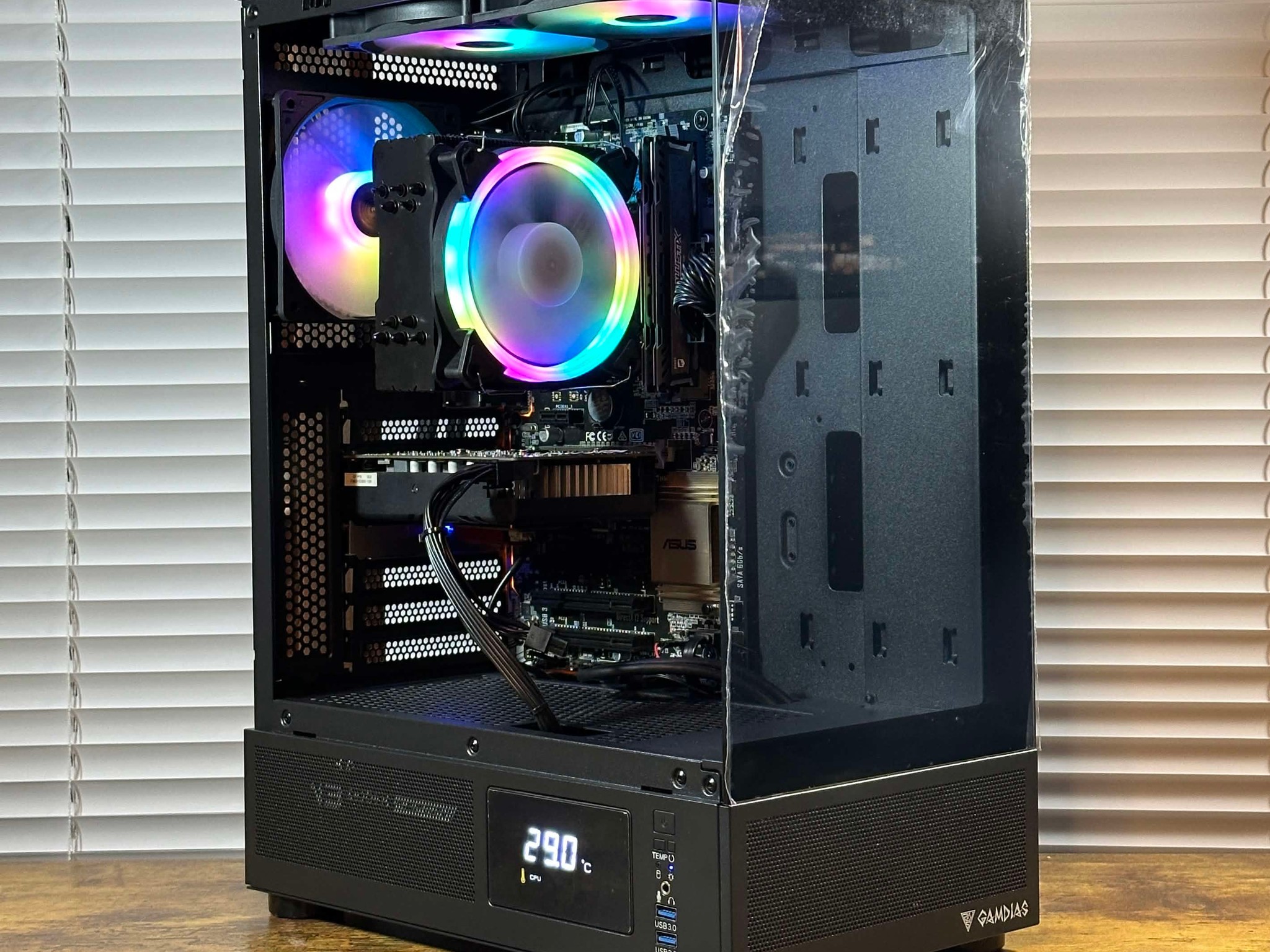 GTX 1660Ti 6GB | Intel i7 7700 | 16GB DDR4 |500GB SSD | Win11 | WIFI | 1080P Gaming PC