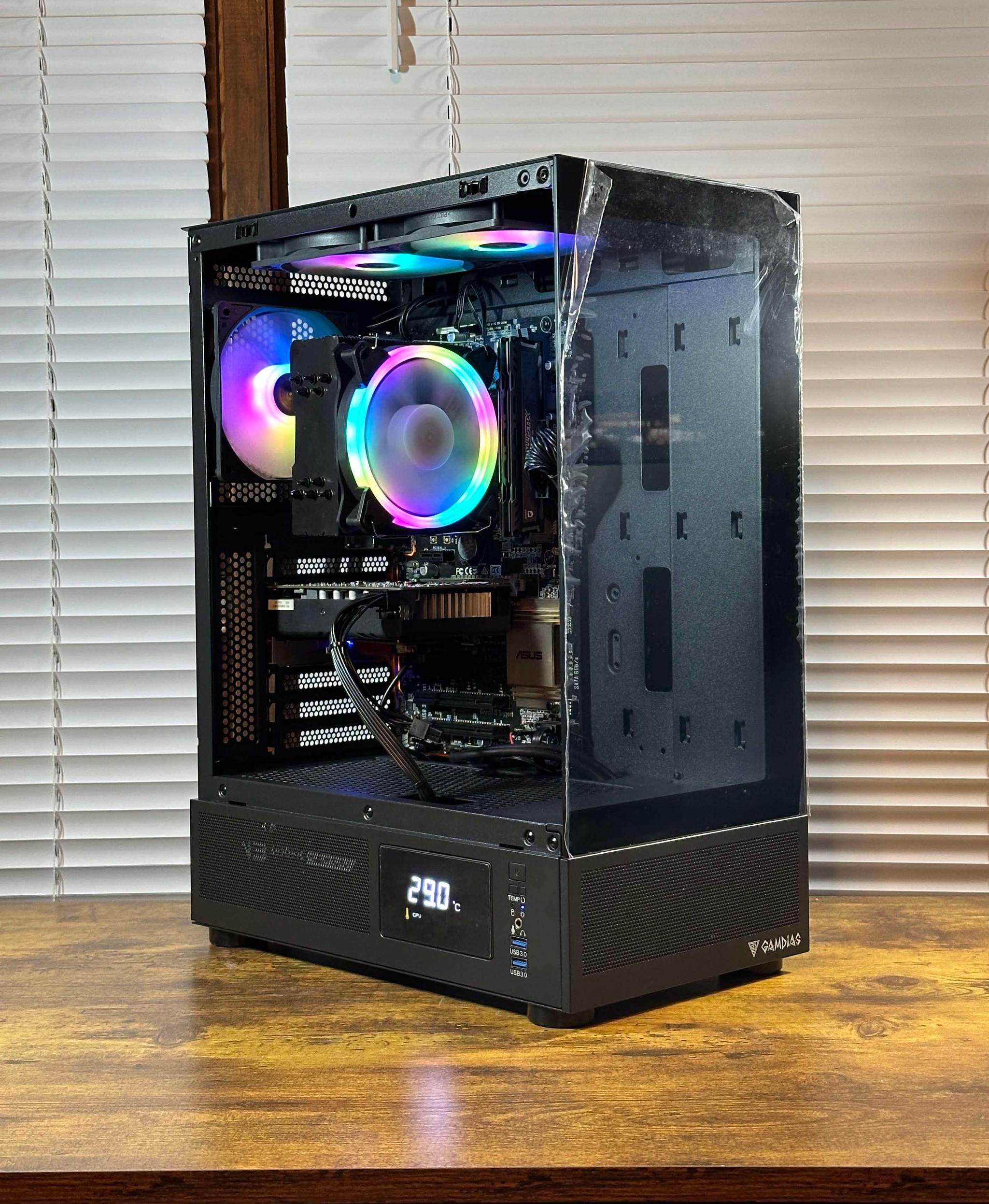 GTX 1660Ti 6GB | Intel i7 7700 | 16GB DDR4 |500GB SSD | Win11 | WIFI | 1080P Gaming PC