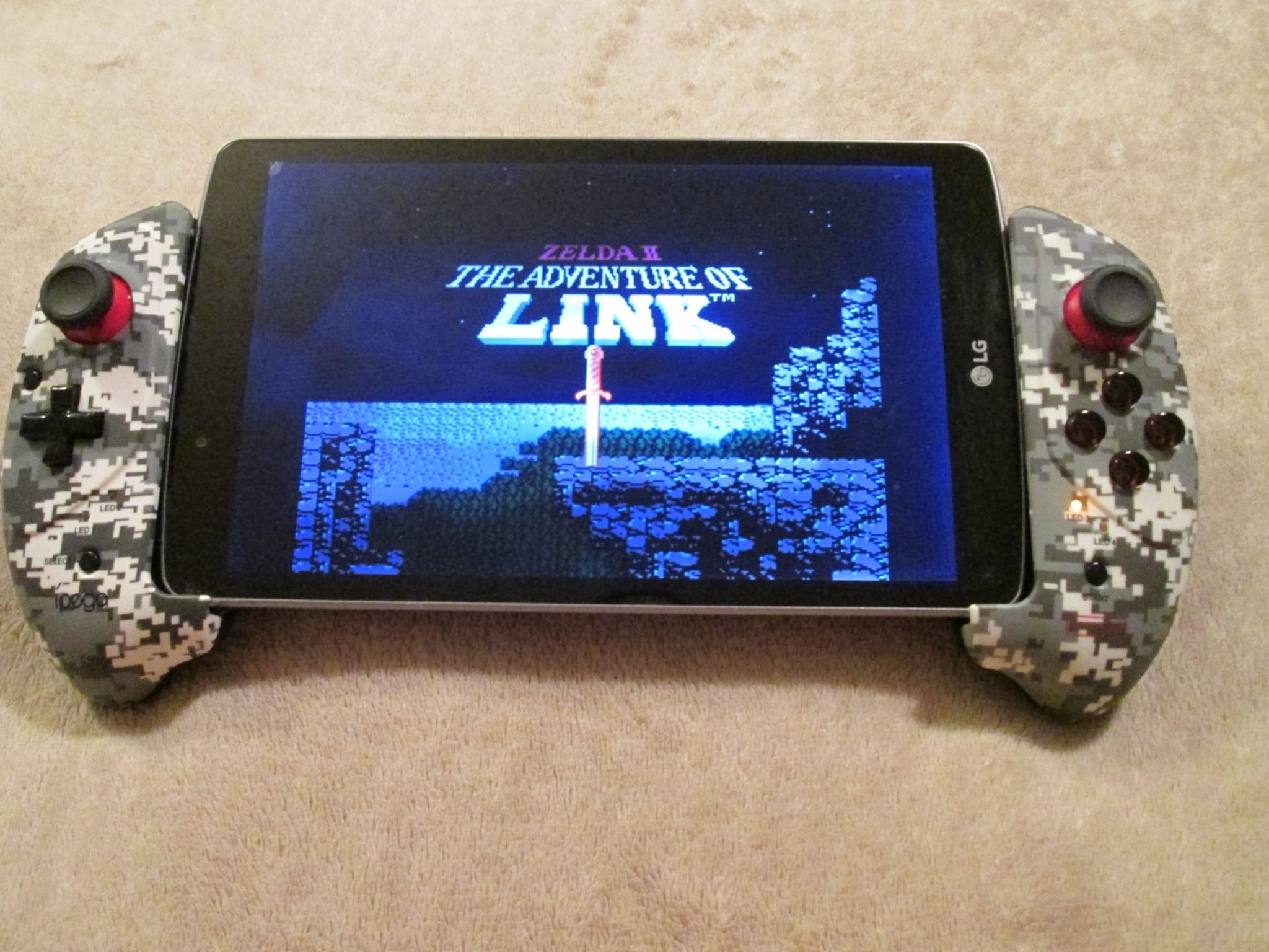 Lg Tablet Retro Gaming With Controller