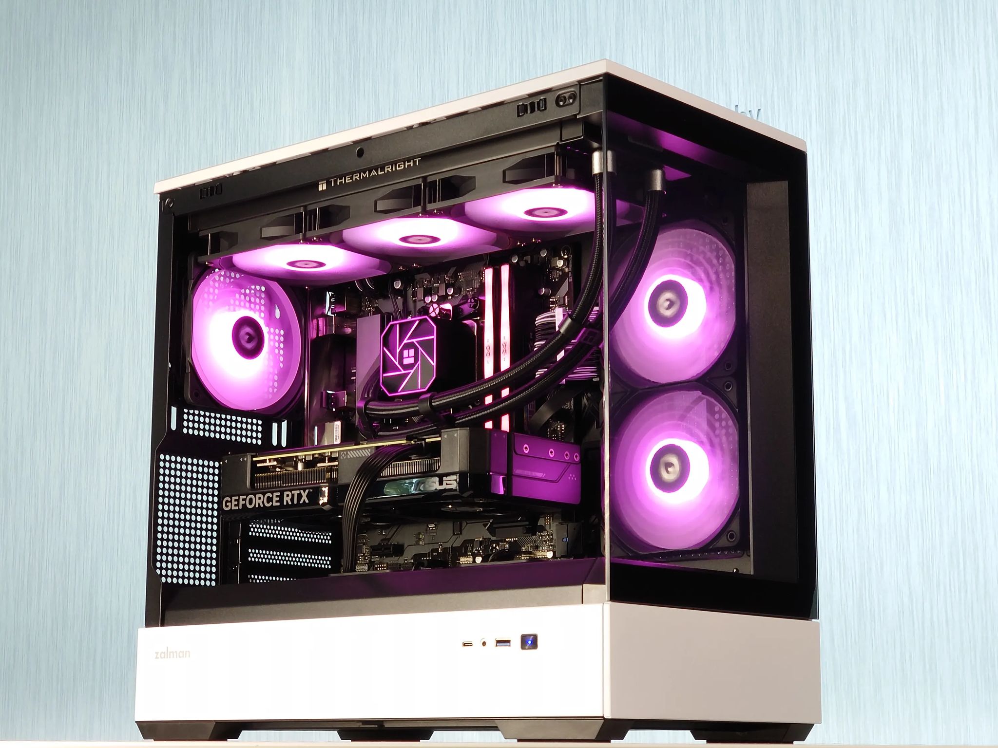 🌚🌌1440P-4K Gaming PC🔘Nvidia RTX 4070 Super 12GB🔘AMD Ryzen 7 8700F🔘32GB DDR5🔘1TB SSD