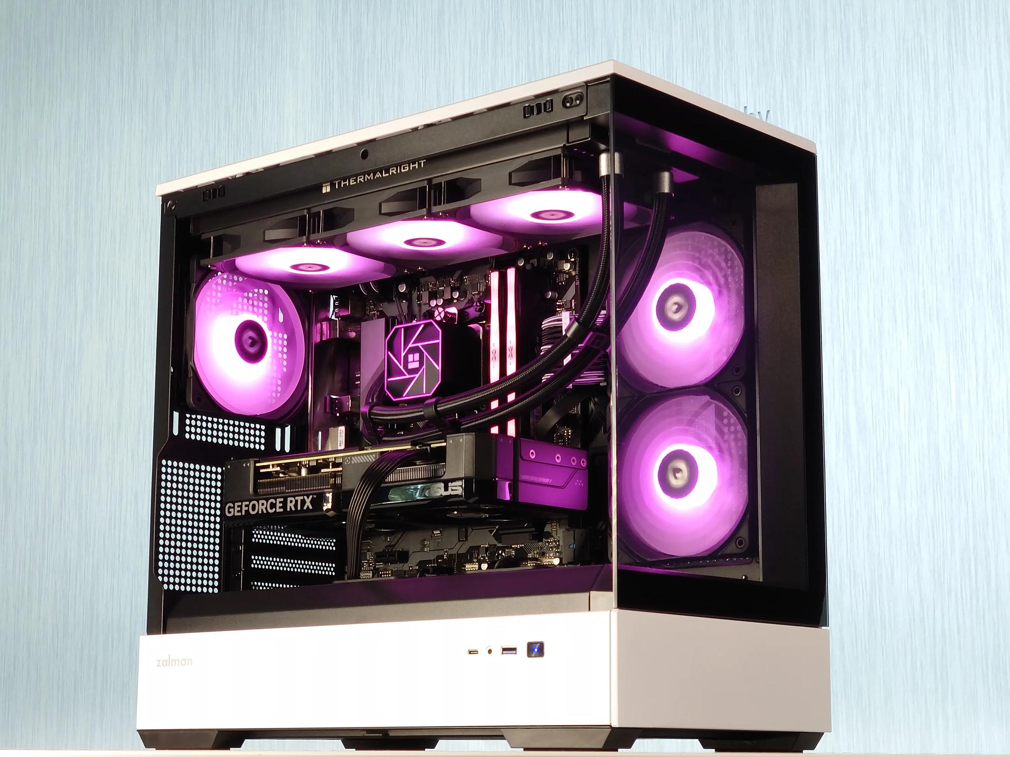 🌚🌌1440P-4K Gaming PC🔘Nvidia RTX 4070 Super 12GB🔘AMD Ryzen 7 8700F🔘32GB DDR5🔘1TB SSD