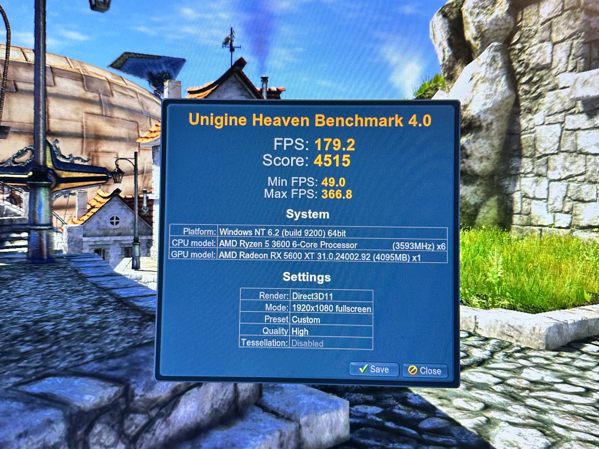 Gaming PC – Ryzen 5 3600 | RX 5600 XT | 16GB RAM | 256GB NVME SSD + 2TB HardDrive | Tested