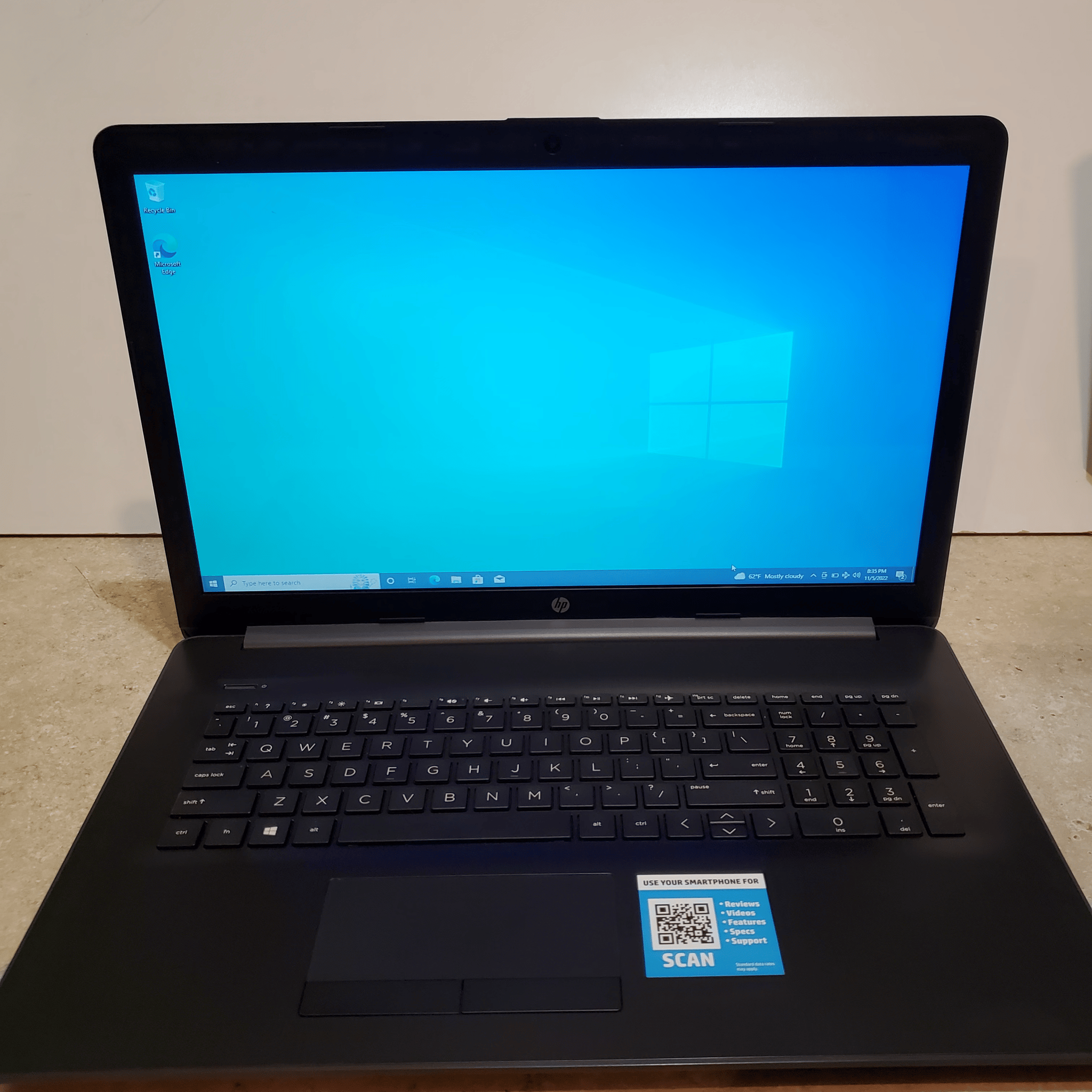 HP 17.3" 1Tb Laptop