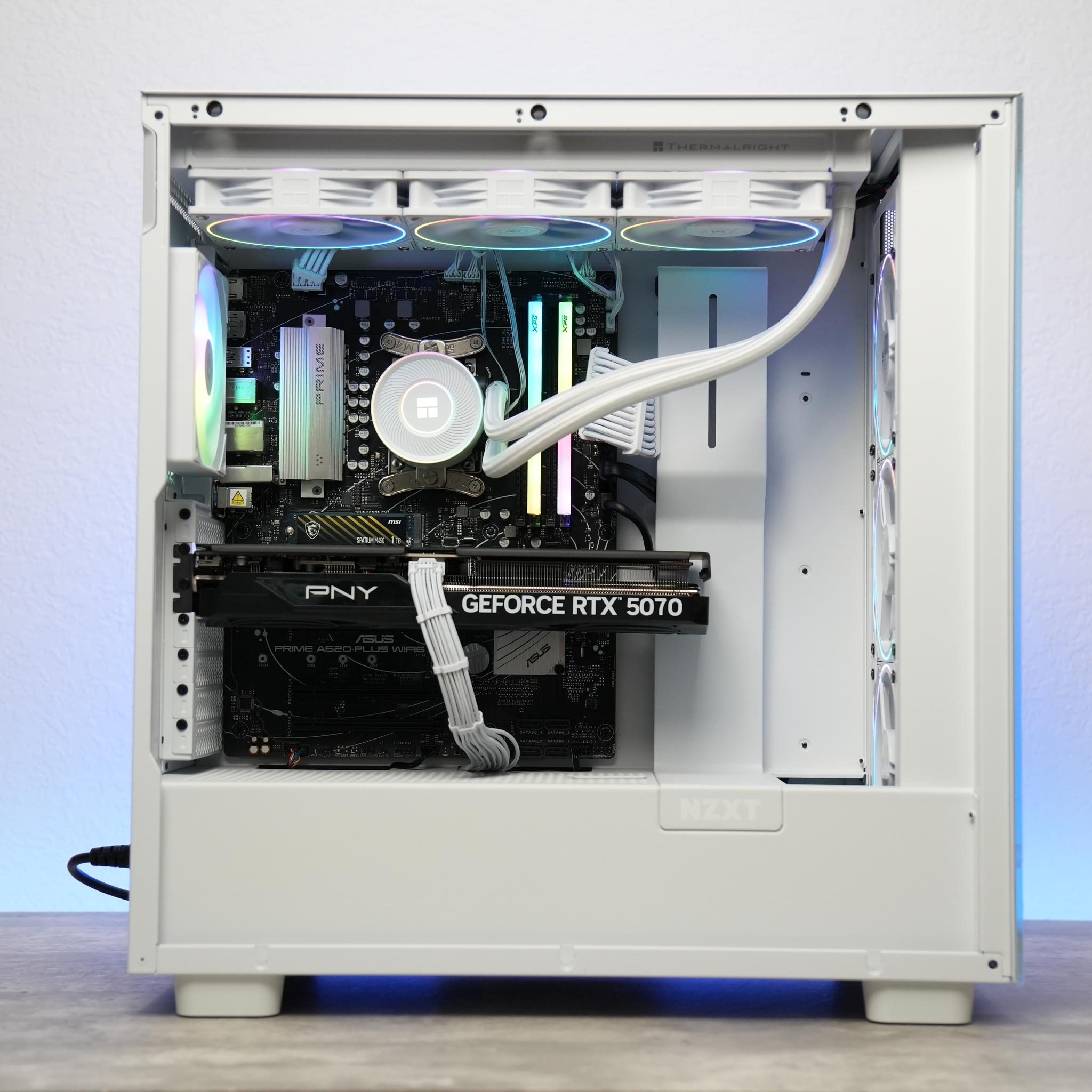 Gaming PC | RTX 5070 | RYZEN 5 7600X | 32GB DDR5 | 1TB SSD | WIFI & BT | WINDOWS 11