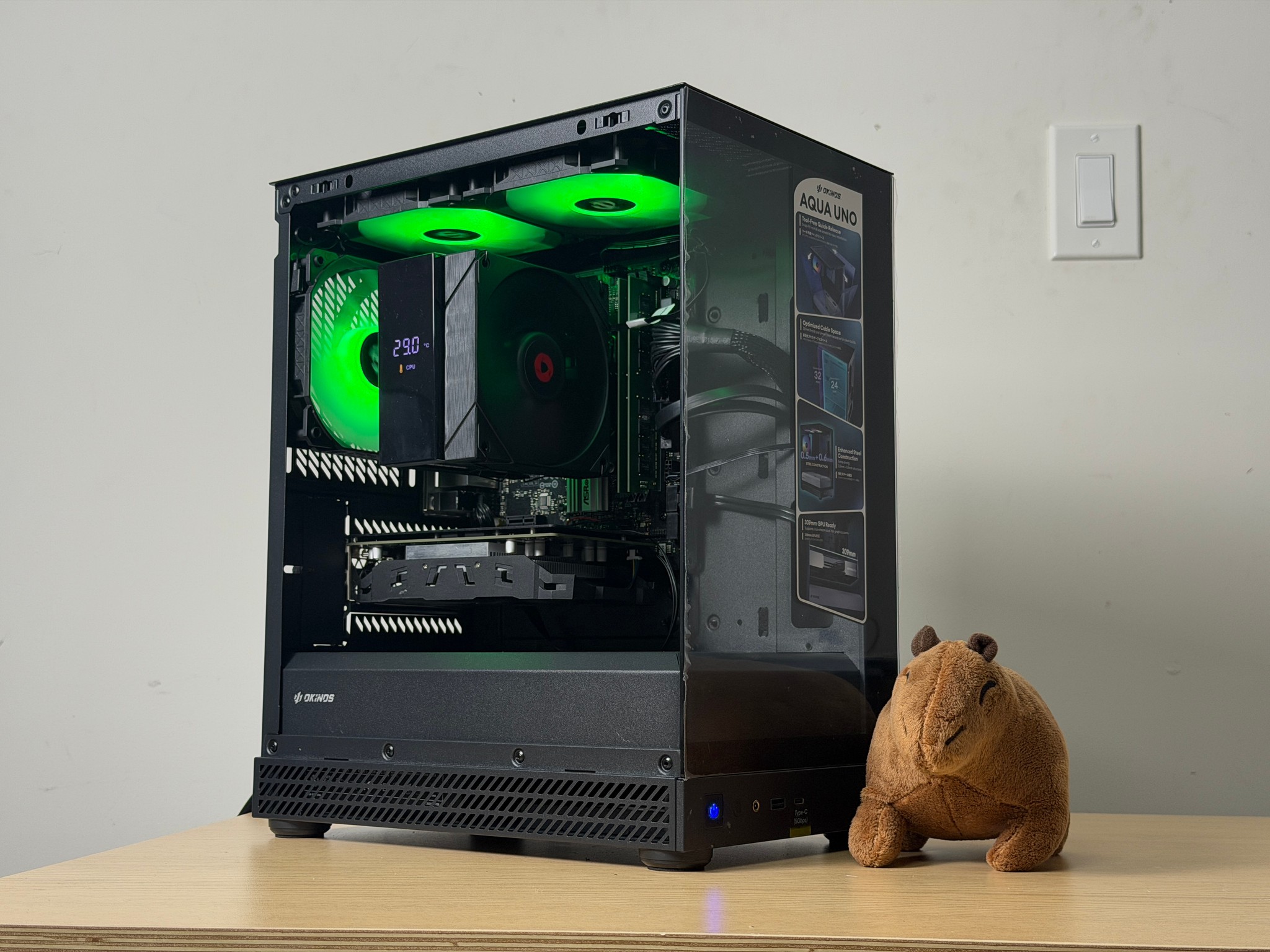 ♠️🎮Budget Gaming PC♠️🎮 – RTX 3050 | Intel i5 10500t | 16GB Ram | 500GB SSD - WiFi + BlueTooth