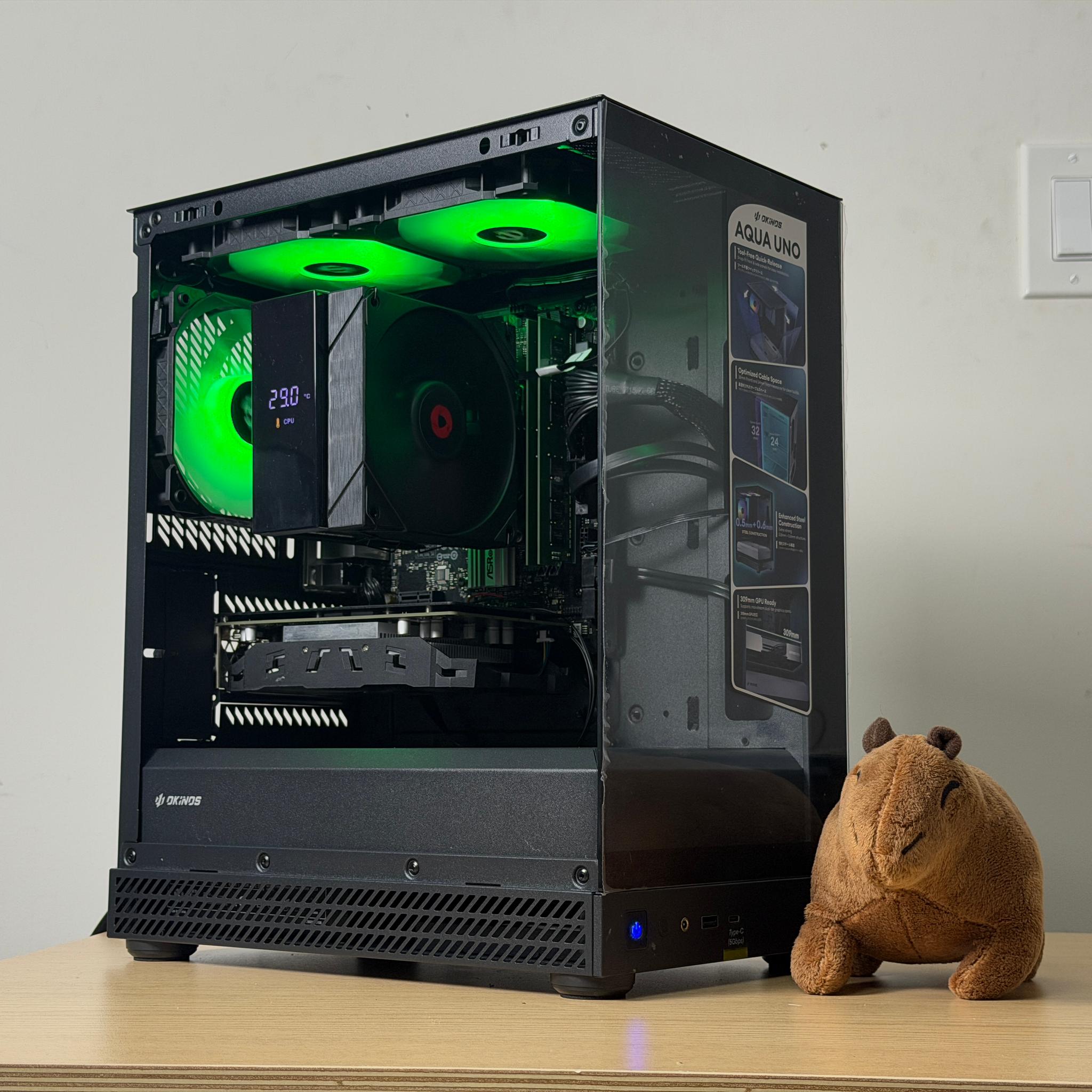 ♠️🎮Budget Gaming PC♠️🎮 – RTX 3050 | Intel i5 10500t | 16GB Ram | 500GB SSD - WiFi + BlueTooth