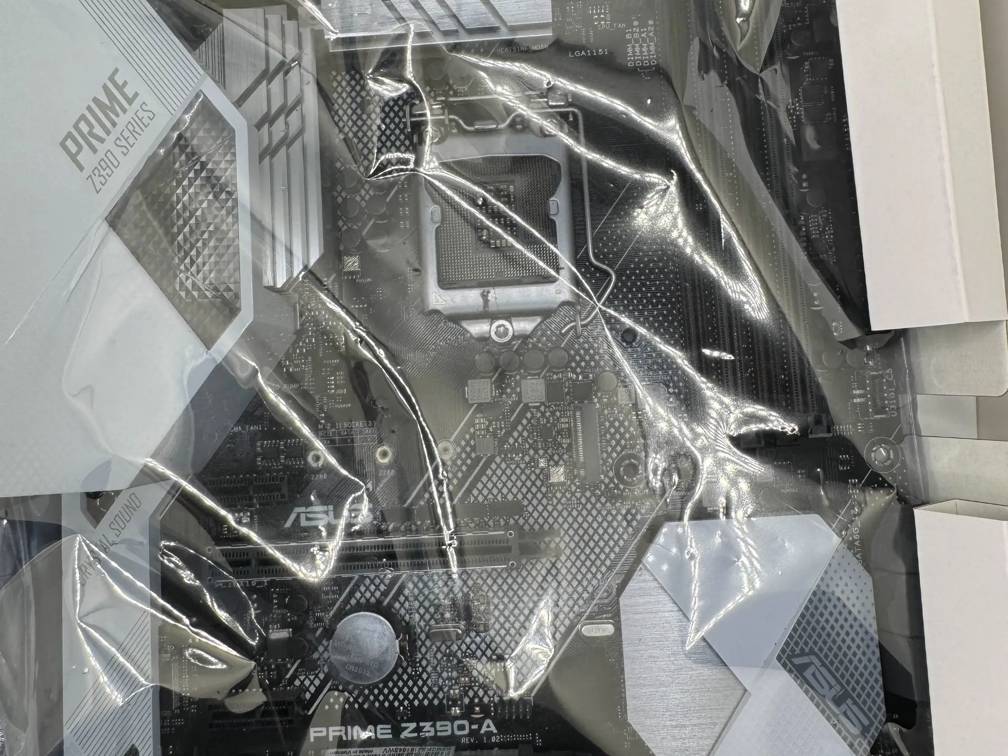 🖥️ Asus Prime Z390-A Motherboard – LGA 1151 – ATX – Intel 8th/9th Gen Ready