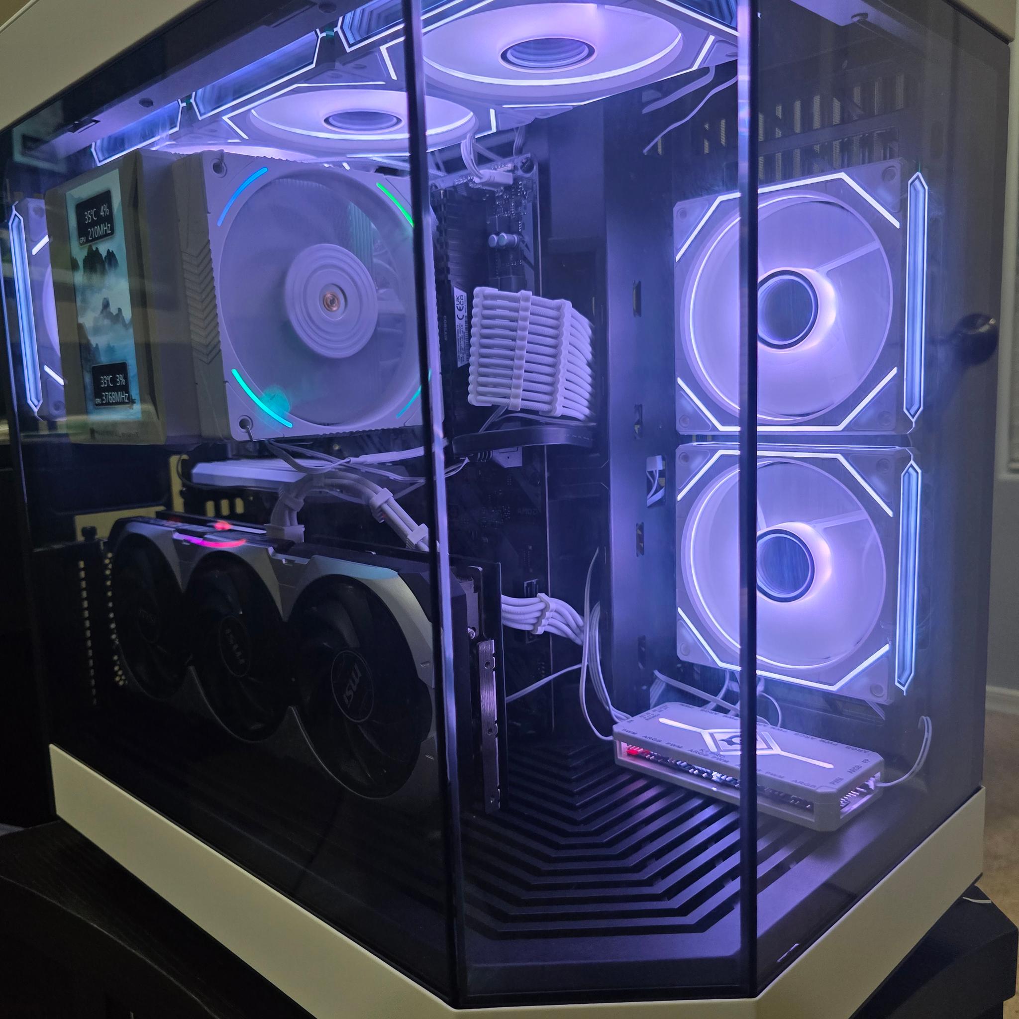 GeForce RTX 4070 Ti Super Custom Gaming PC - Ryzen 7 5800XT, 2TB NVMe SSD