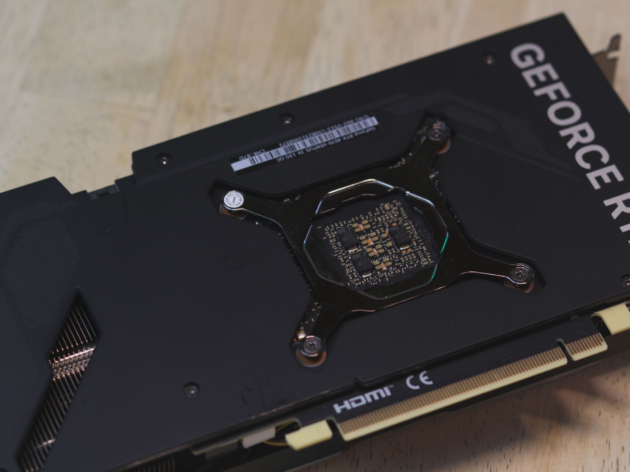 MSI GeForce RTX 4070 VENTUS 3X E 12G OC