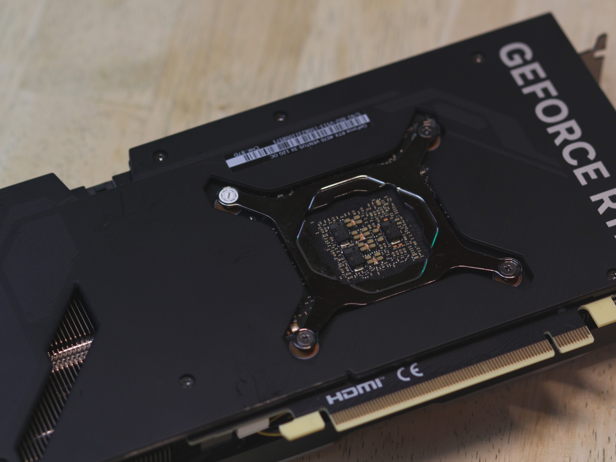 MSI GeForce RTX 4070 VENTUS 3X E 12G OC