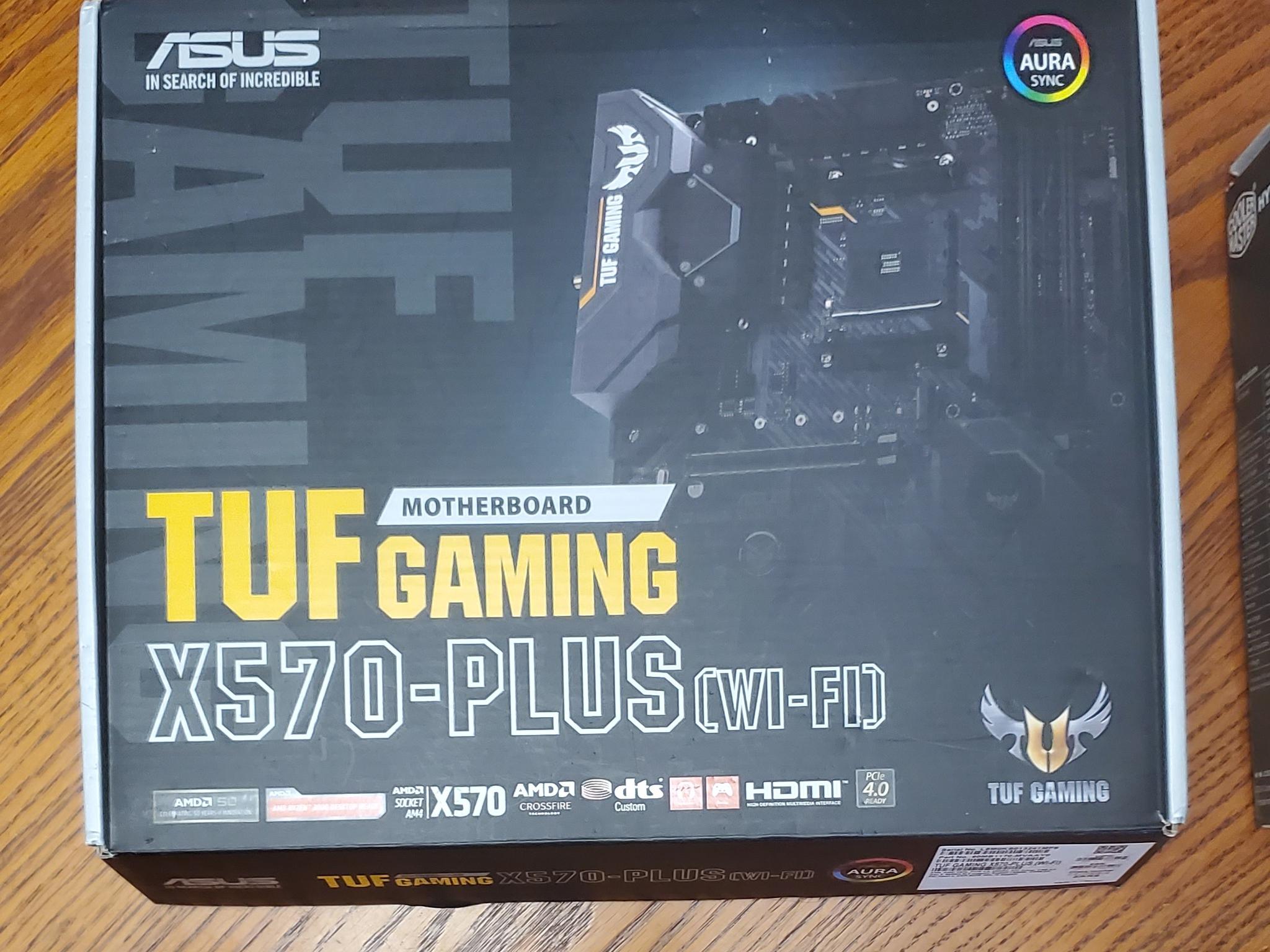 Pre-owned bundle AMD Ryzen 3950X CPU, ASUS TUF Gaming X570 BOARD, G.SKILL RipJaw 32GB RAM, Cooler