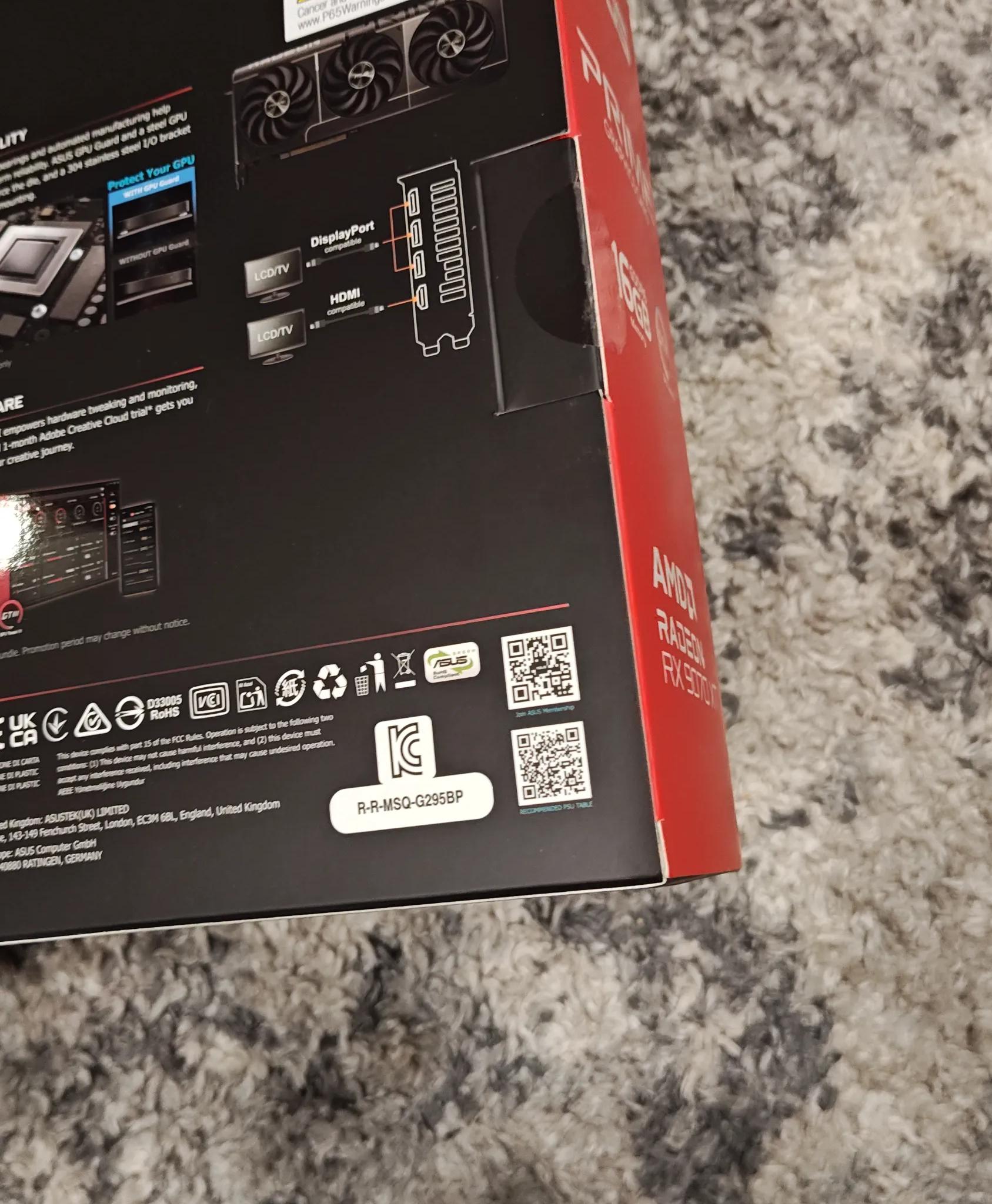 NEW Asus Prime Radeon RX 9070XT