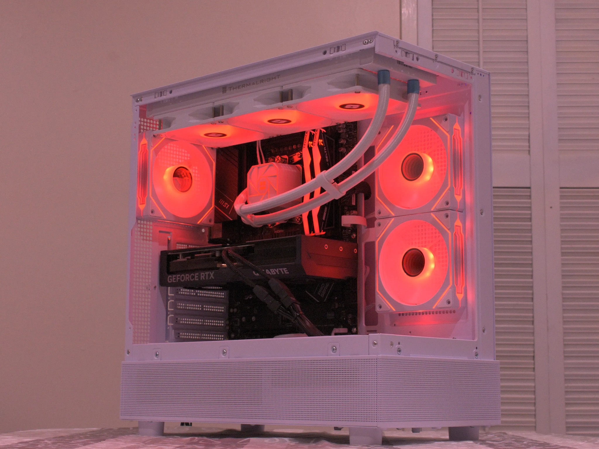 Gaming PC | Ryzen 7 7700X | RTX 4070ti 12GB | 32GB Ram DDR5 | 1TB nVME SSD | 1440p White Gaming PC