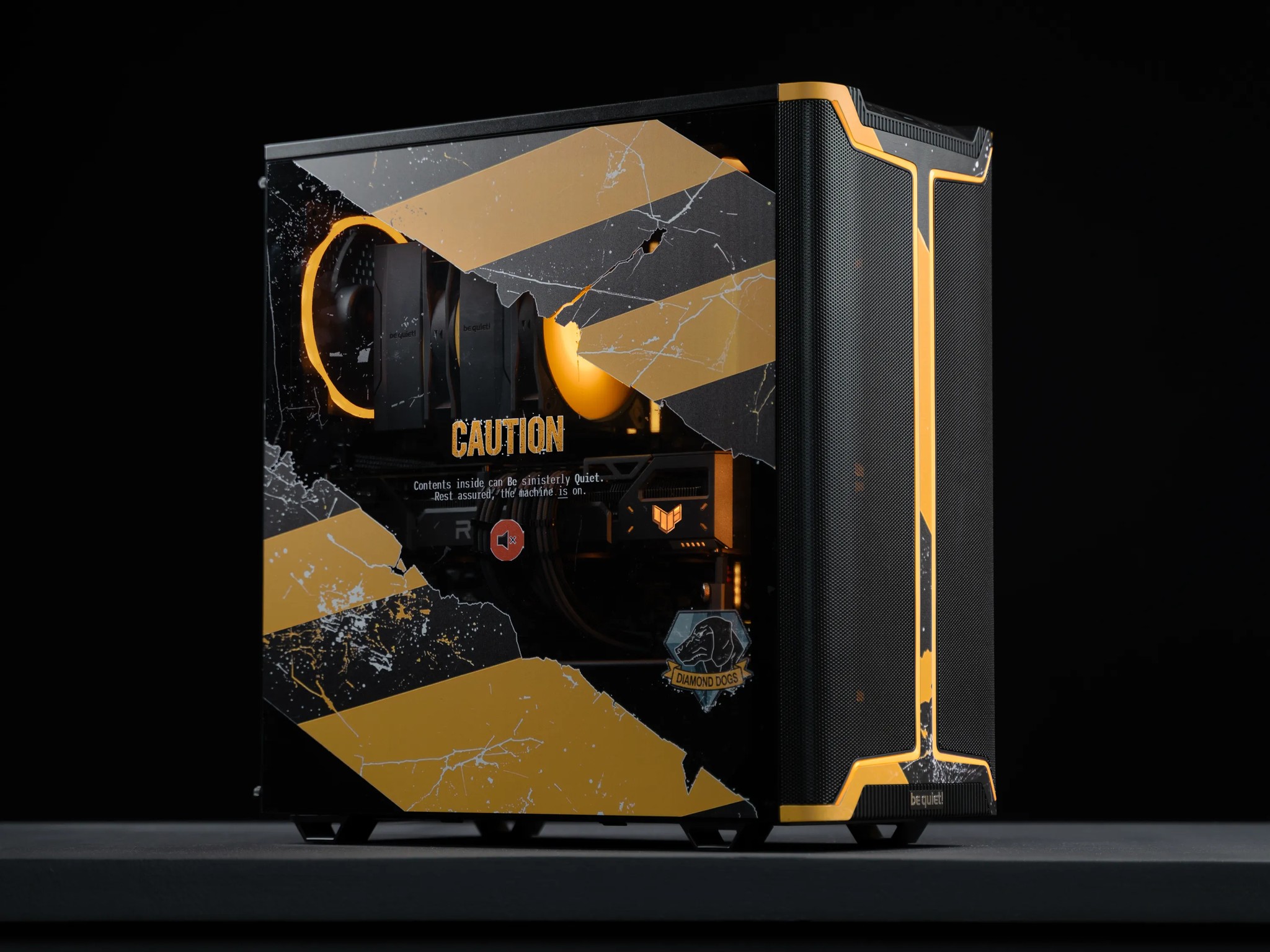 [34 dB] “QuietCorpo” RX 9070 XT Ryzen 9 9900X 48GB 2TB Windows 11 Silent Gaming PC Powerhouse